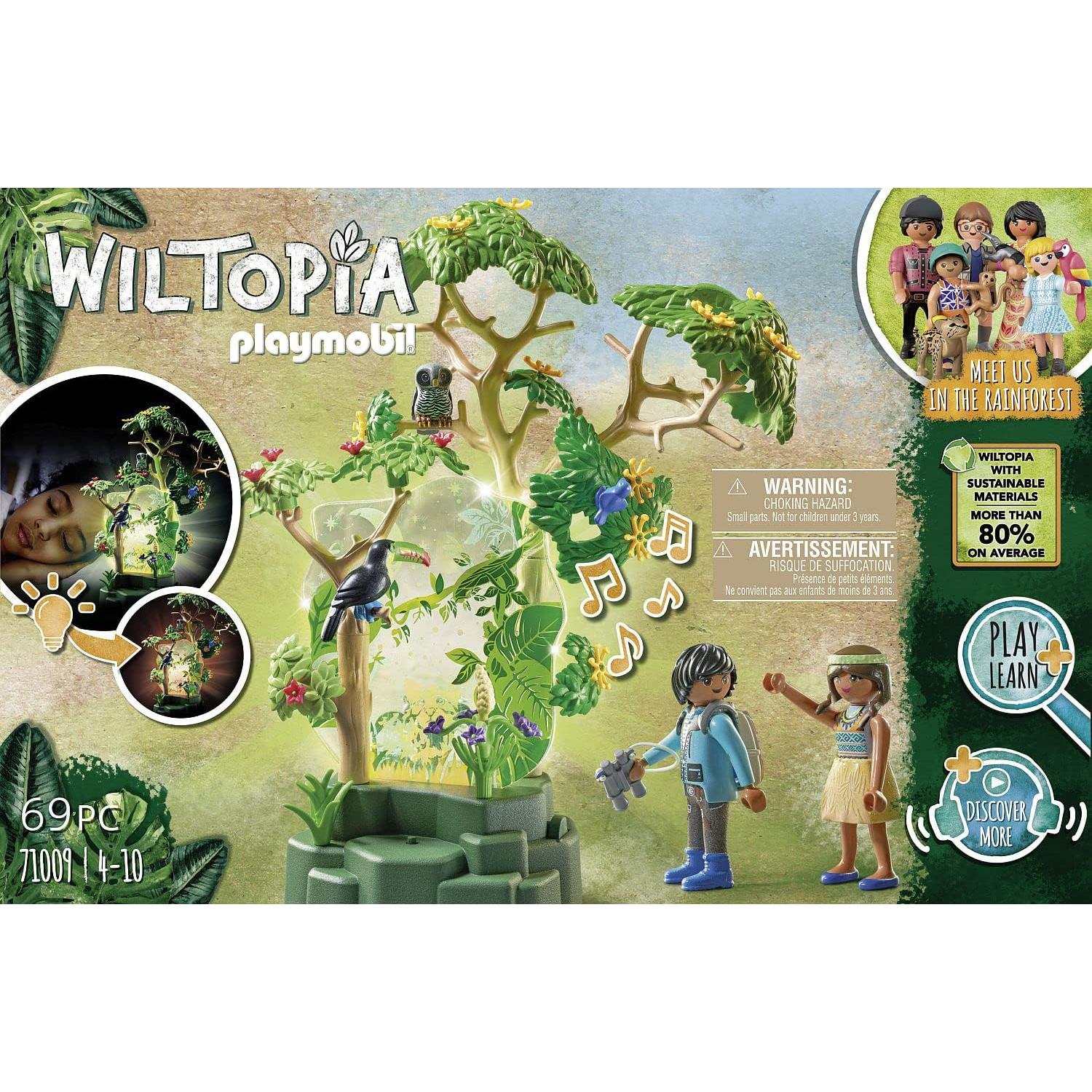 Luz Nocturna Selva Playmobil Wiltopia con Sonidos