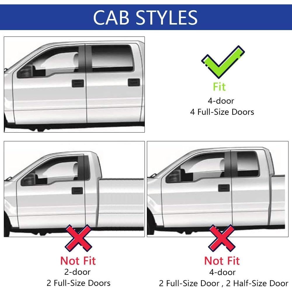 Deflectores de Viento para Ventanas Ford Ranger 2019-2023