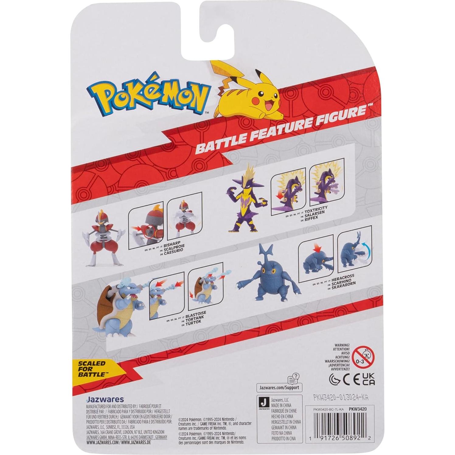 Figura de Batalla Pokémon Scaraborn 11.5 cm - Jazwares