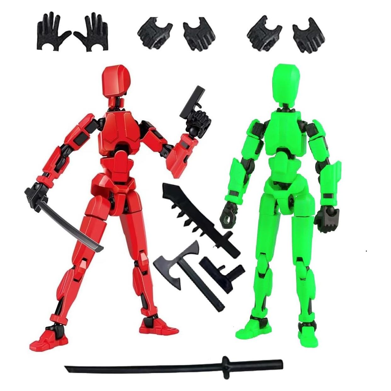 Conjunto de Figuras de Acción Titan T13 - Juguete Robot 3D