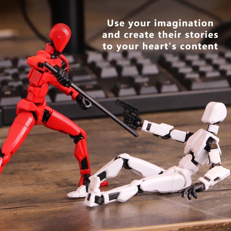 Conjunto de Figuras de Acción Titan T13 - Juguete Robot 3D