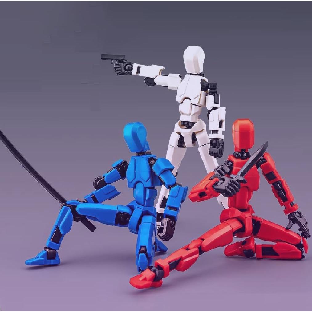 Conjunto de Figuras de Acción Titan T13 - Juguete Robot 3D