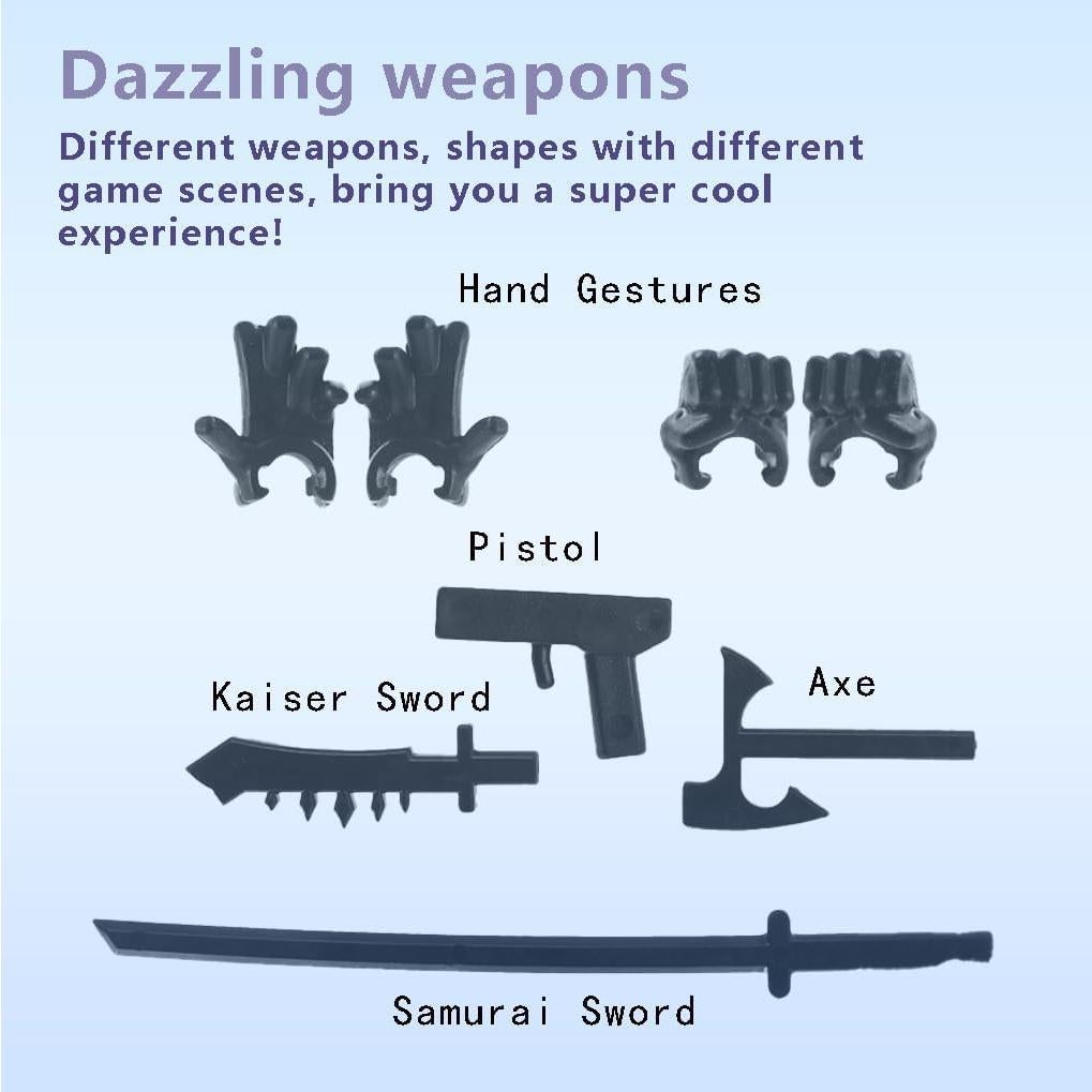 Conjunto de Figuras de Acción Titan T13 - Juguete Robot 3D