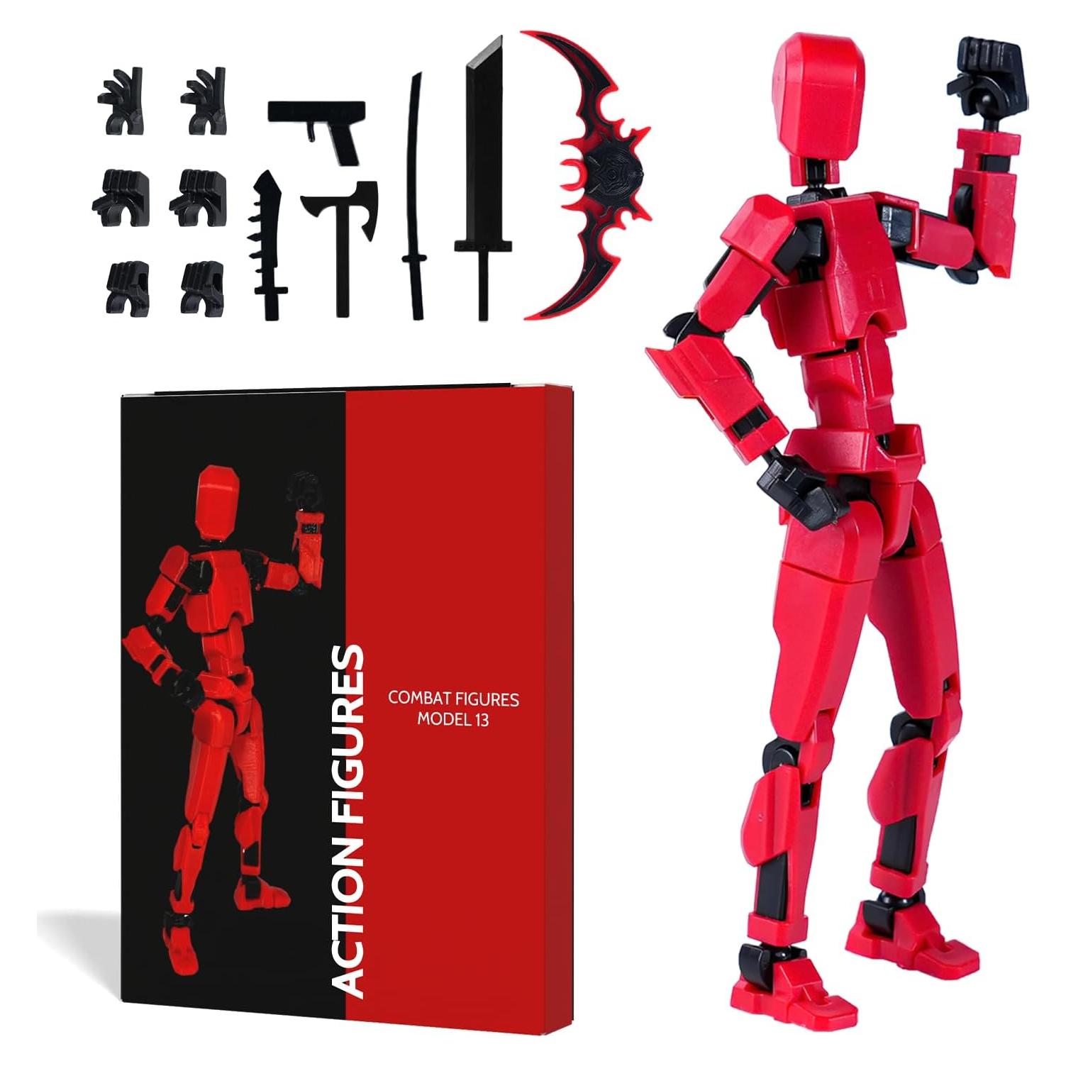 Conjunto de Figuras de Acción Jiansan Modelo 13 Multi-Articulada