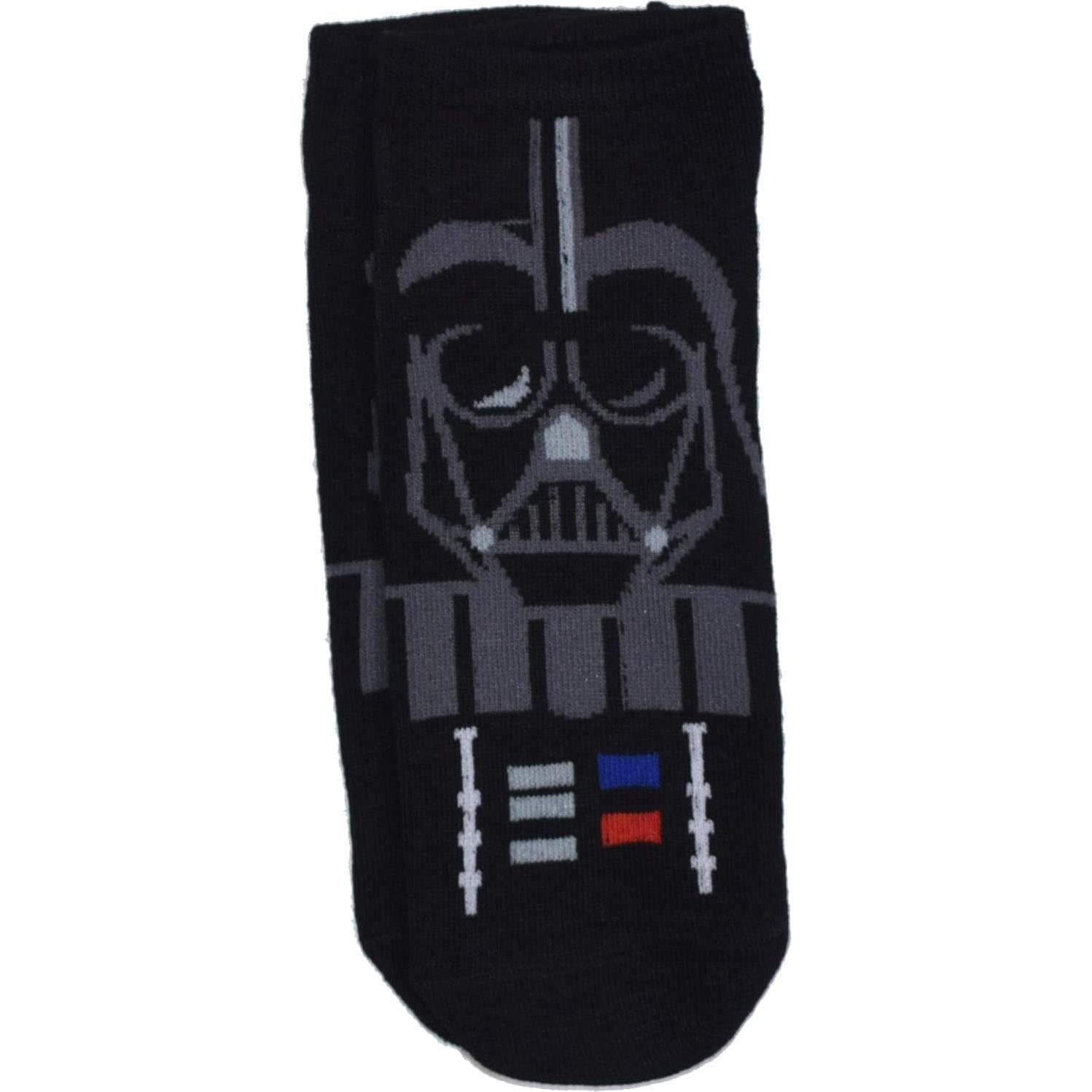 STAR WARS Chewbacca Darth Vader R2-D2 Faces 5 Pack Ankle Socks