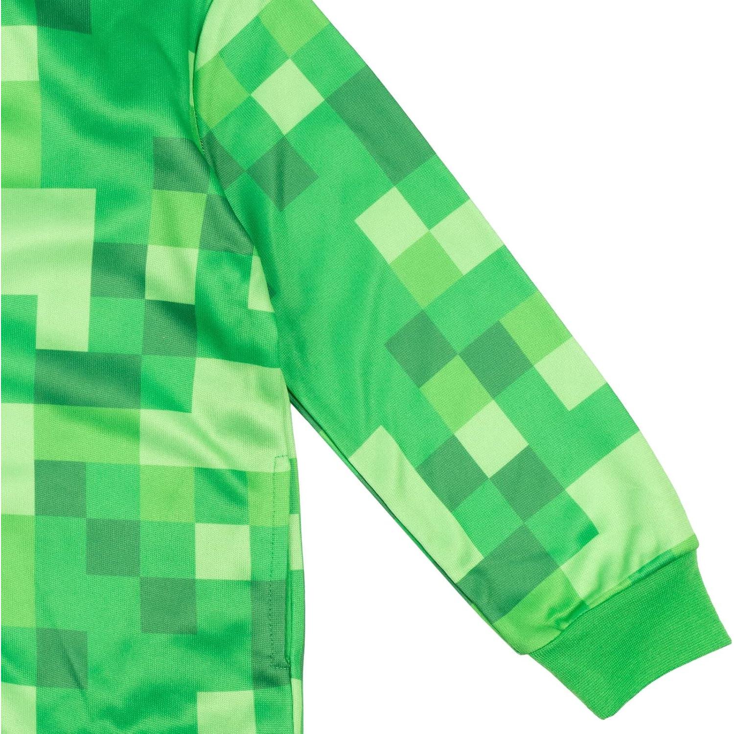 Sudadera con Capucha Minecraft para Niños 4-20 Verde