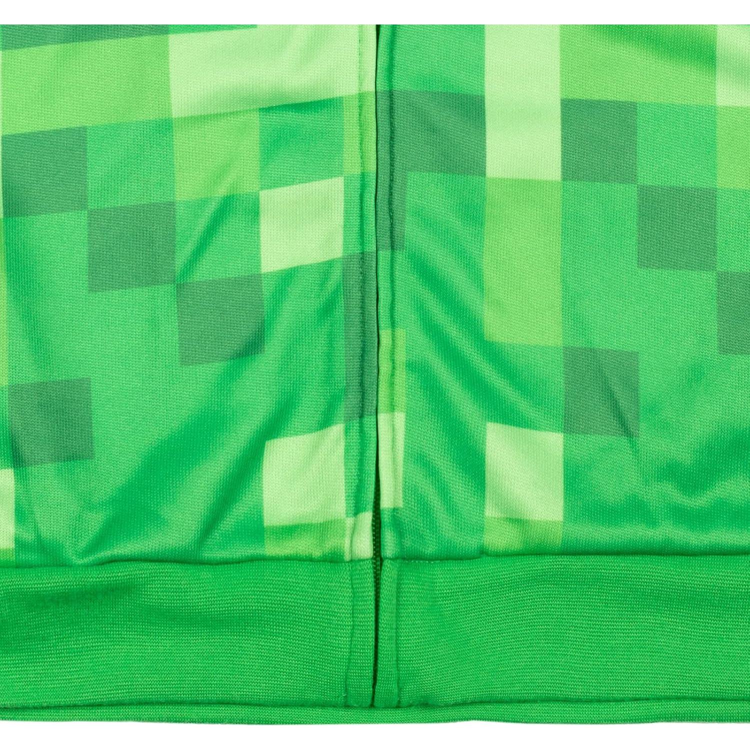 Sudadera con Capucha Minecraft para Niños 4-20 Verde