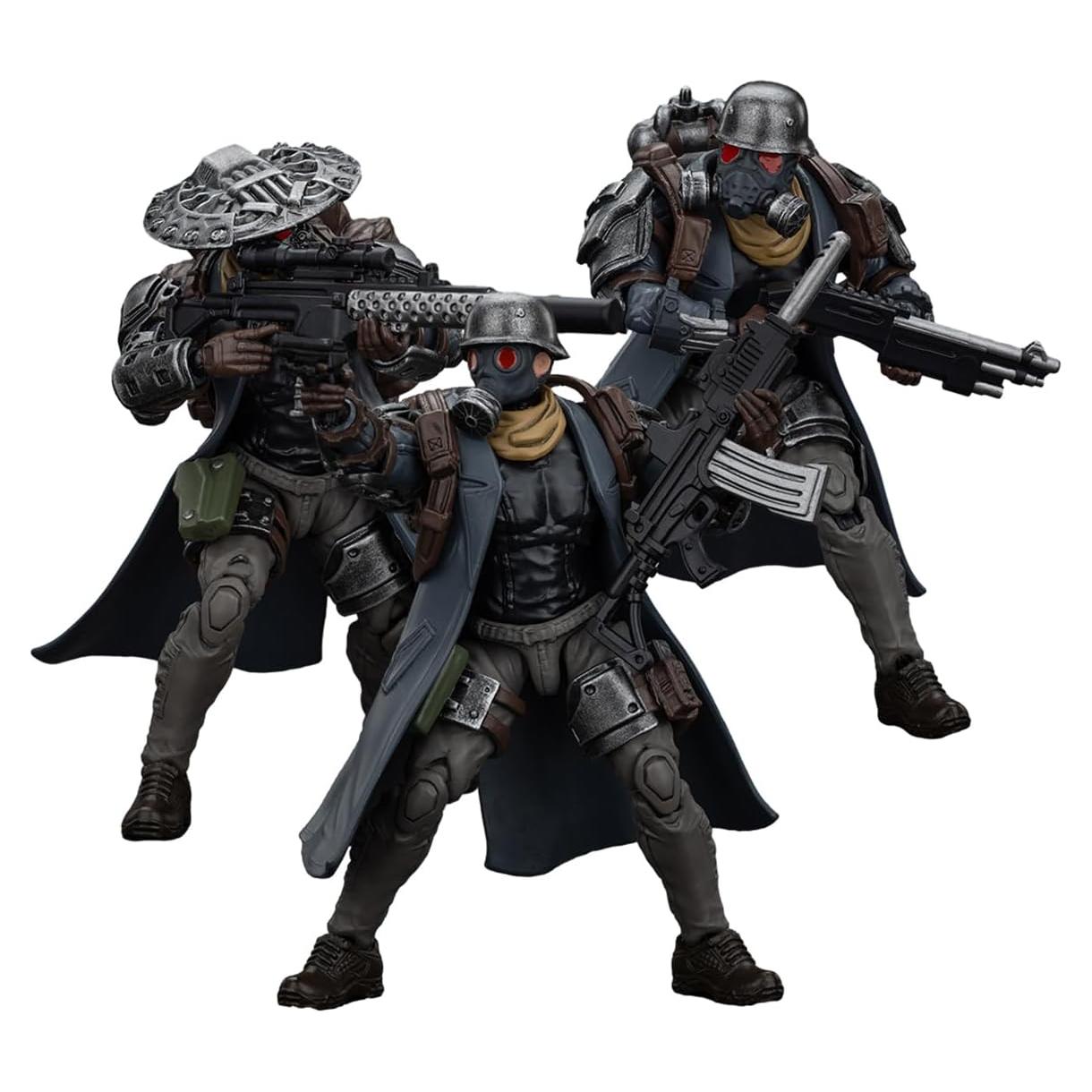 JoyToy Paquete de 3 Figuras de Acción 1/18 Escuadrón Sombra