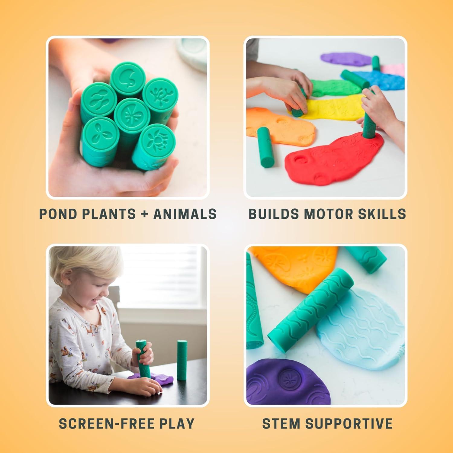 Rodillos Texturizados para Masa Valia Co. Set 6 Piezas