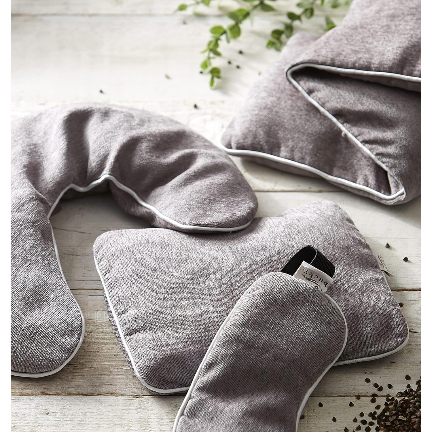 Máscara de Ojos Caliente y Fría Bucky 22.86x11.43cm Gris