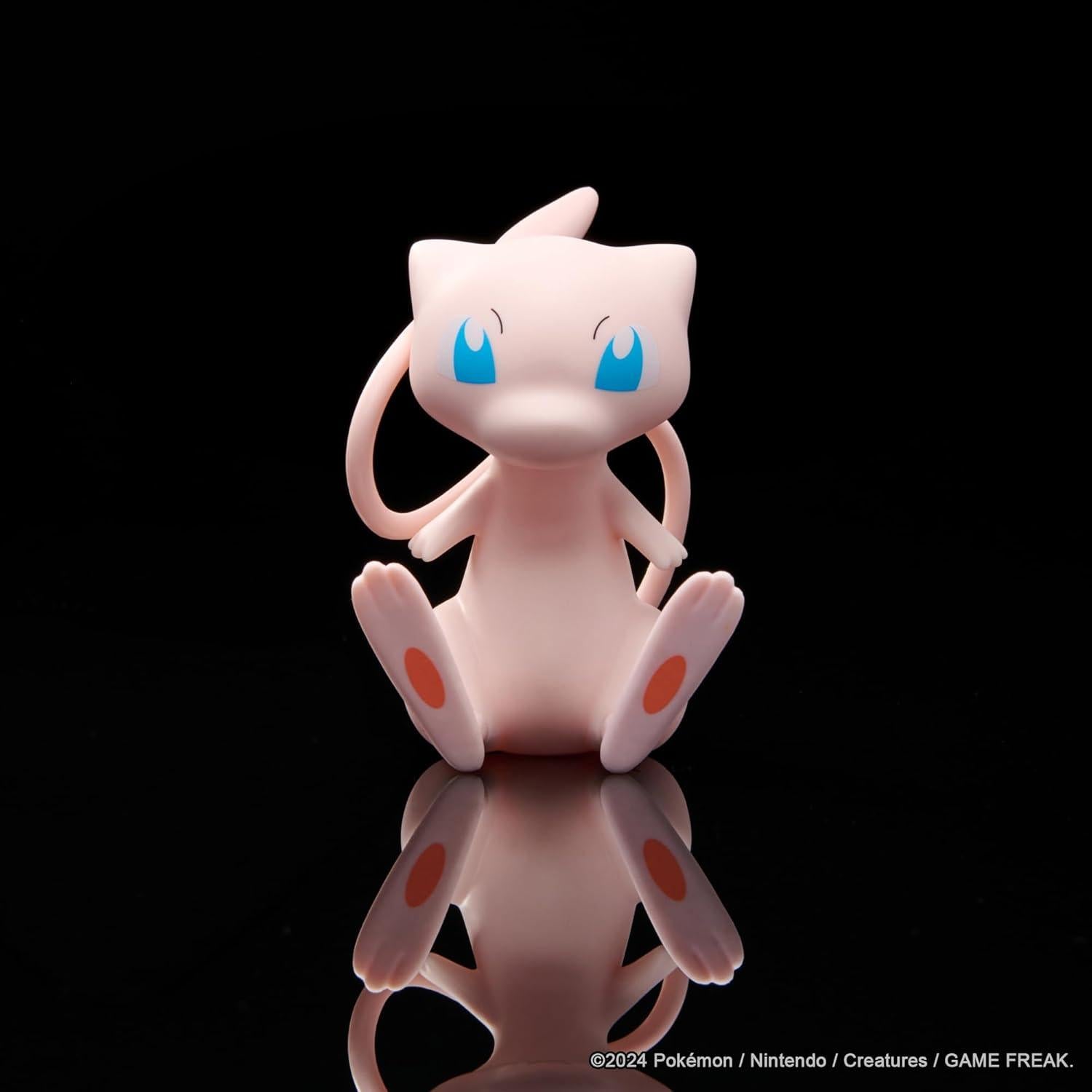 Figura de Vinilo Mew Pokémon Jazwares 10 cm Detalles Auténticos