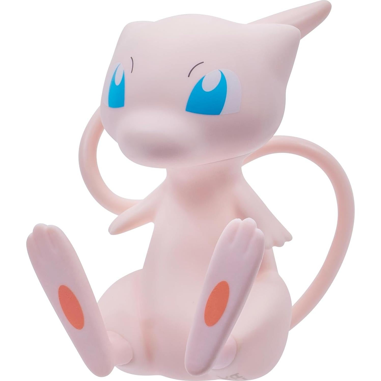 Figura de Vinilo Mew Pokémon Jazwares 10 cm Detalles Auténticos
