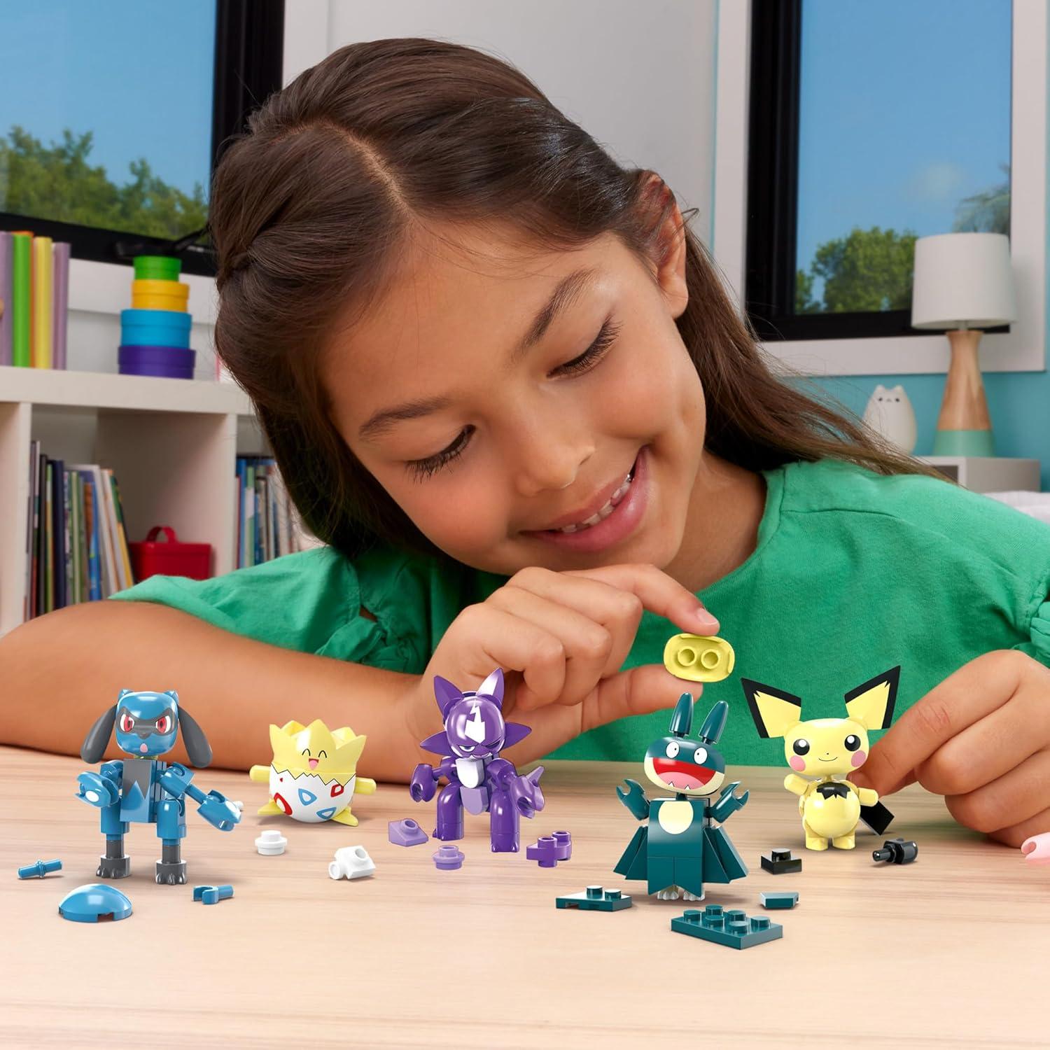 Set de Juguetes de Construcción MEGA Pokémon 8 Pack 189 Piezas