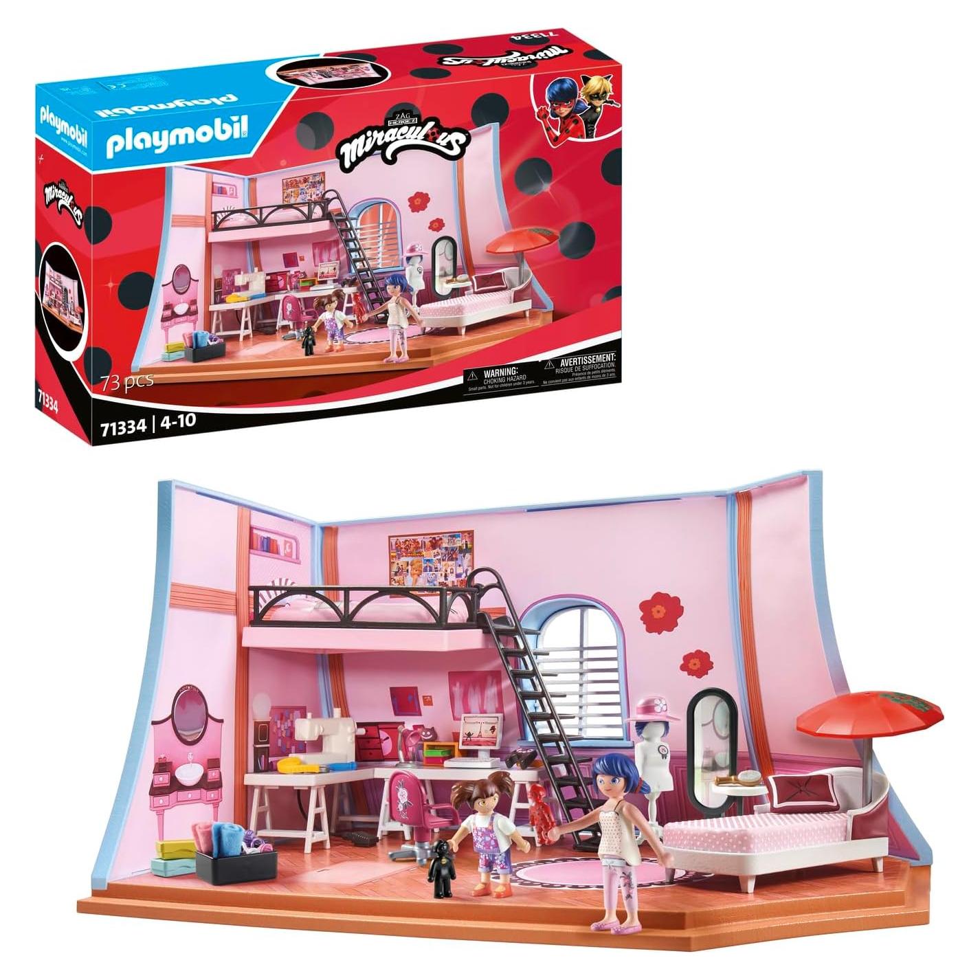 Playmobil Miraculous Ático de Marinette 0.91 kg 4-10 años