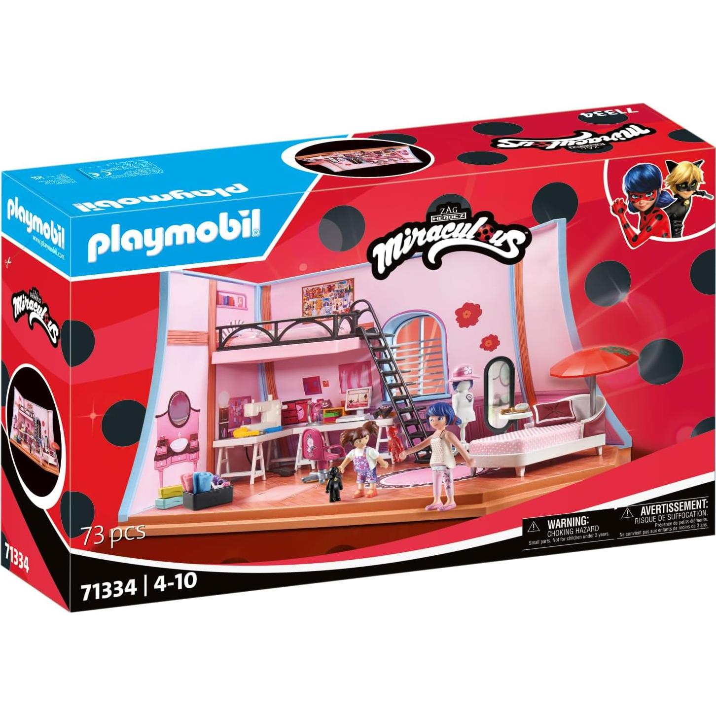 Playmobil Miraculous Ático de Marinette 0.91 kg 4-10 años
