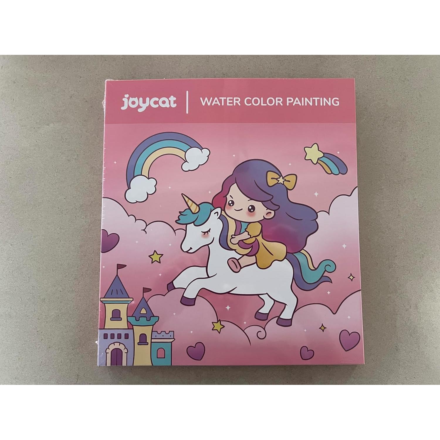 Libro de Pintura Acuarela JoyCat Unicornio 21x17.5 cm