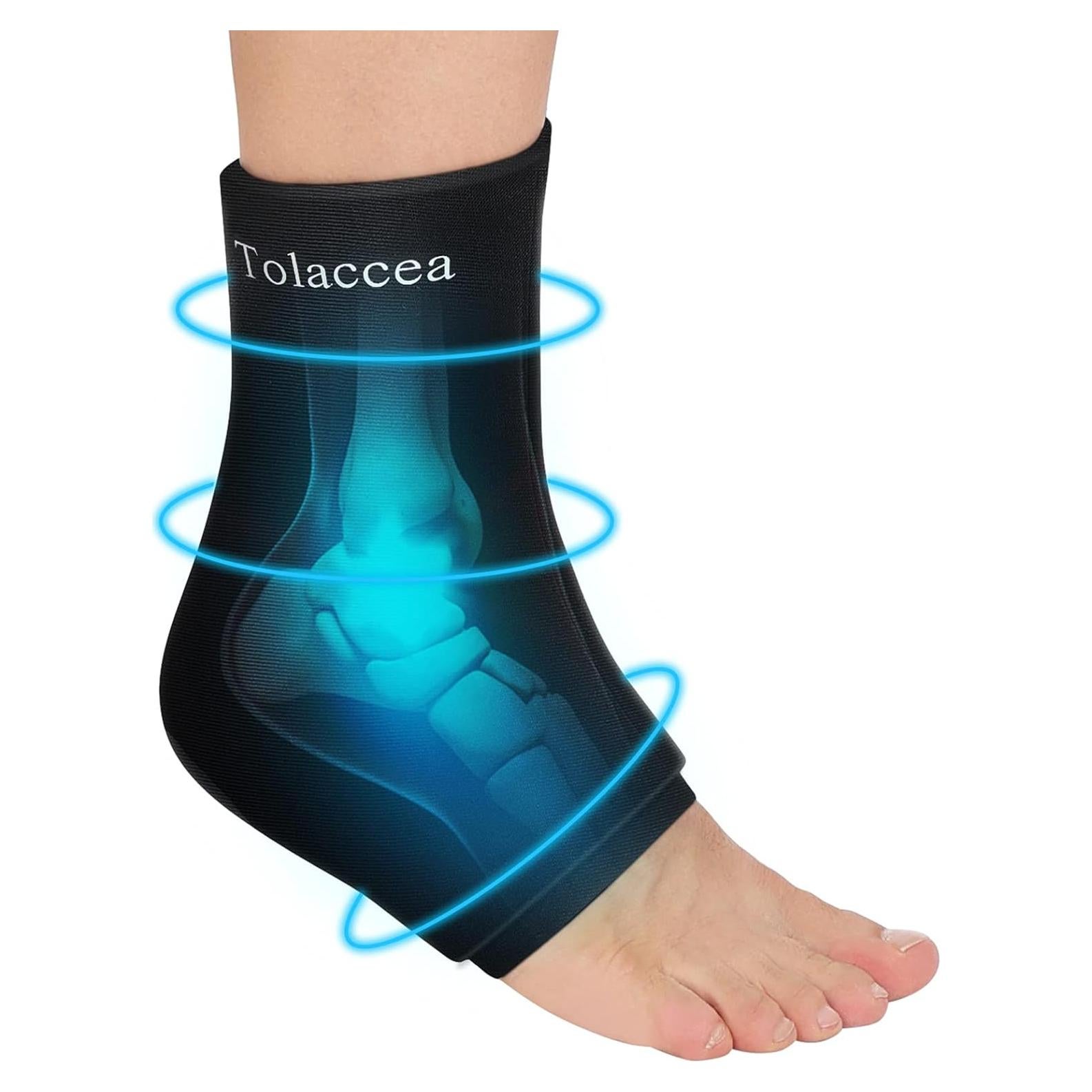 Funda de Hielo para Tobillo y Pie Tolaccea - Terapia Fría y Caliente