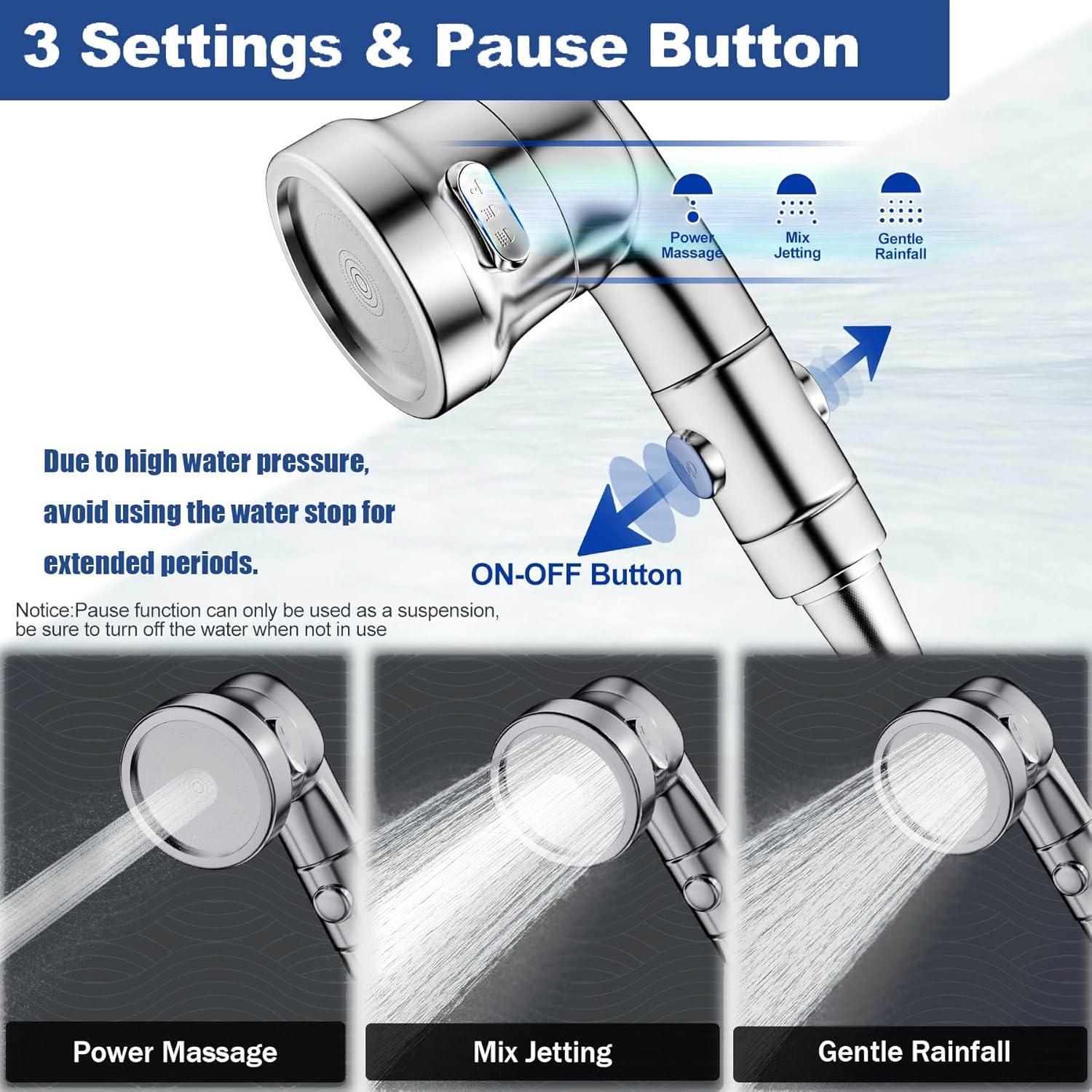 Accesorio de Ducha para Perros Ganciu con Manguera 2.5m