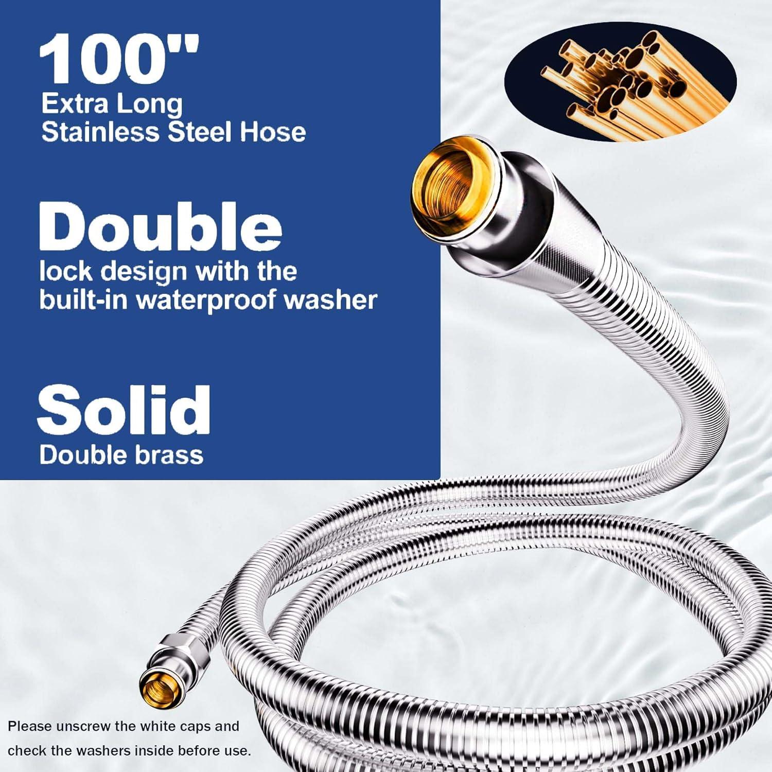 Accesorio de Ducha para Perros Ganciu con Manguera 2.5m