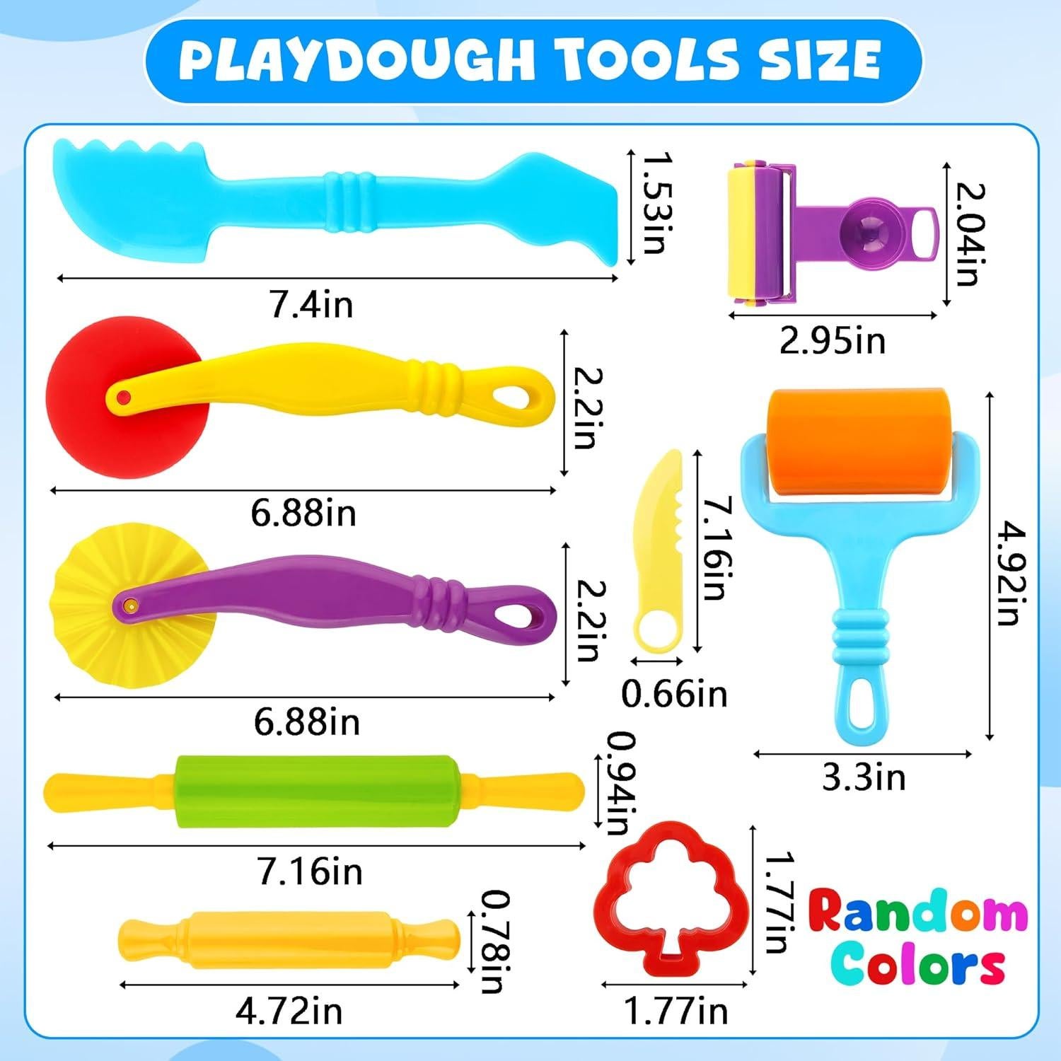 Juego de Herramientas de Plastilina Oun Nana 20 Piezas