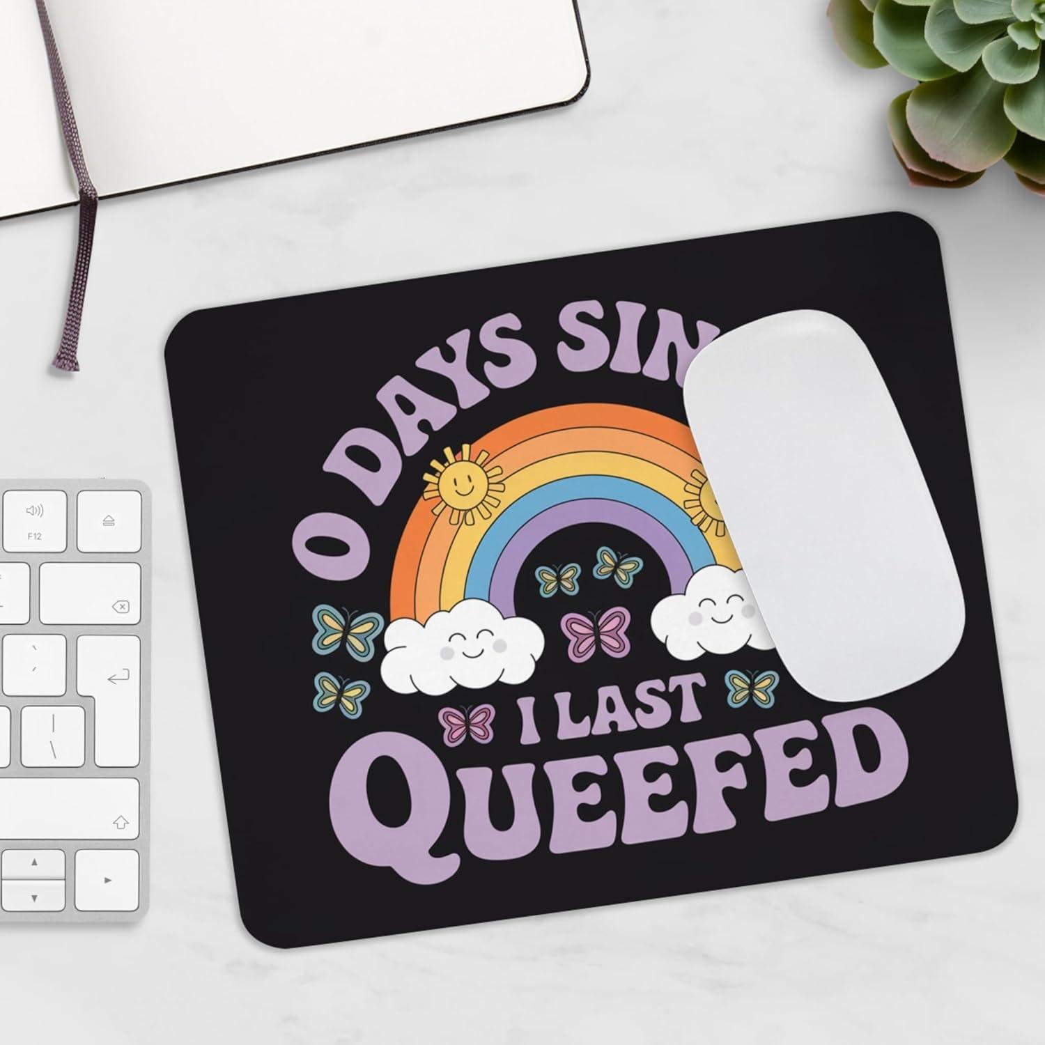 Alfombrilla de Ratón Antideslizante Teegarb 22x18 cm Humor Adulto