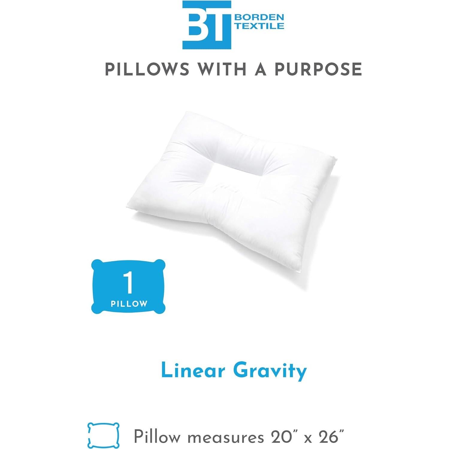 Almohada Rectangular Hipoalergénica ALMOHADAS CON UN PROPÓSITO 50.8x66 cm