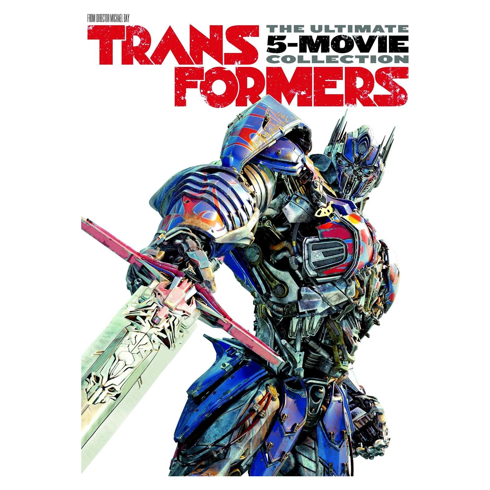 Transformers Colección Definitiva 5 Películas DVD