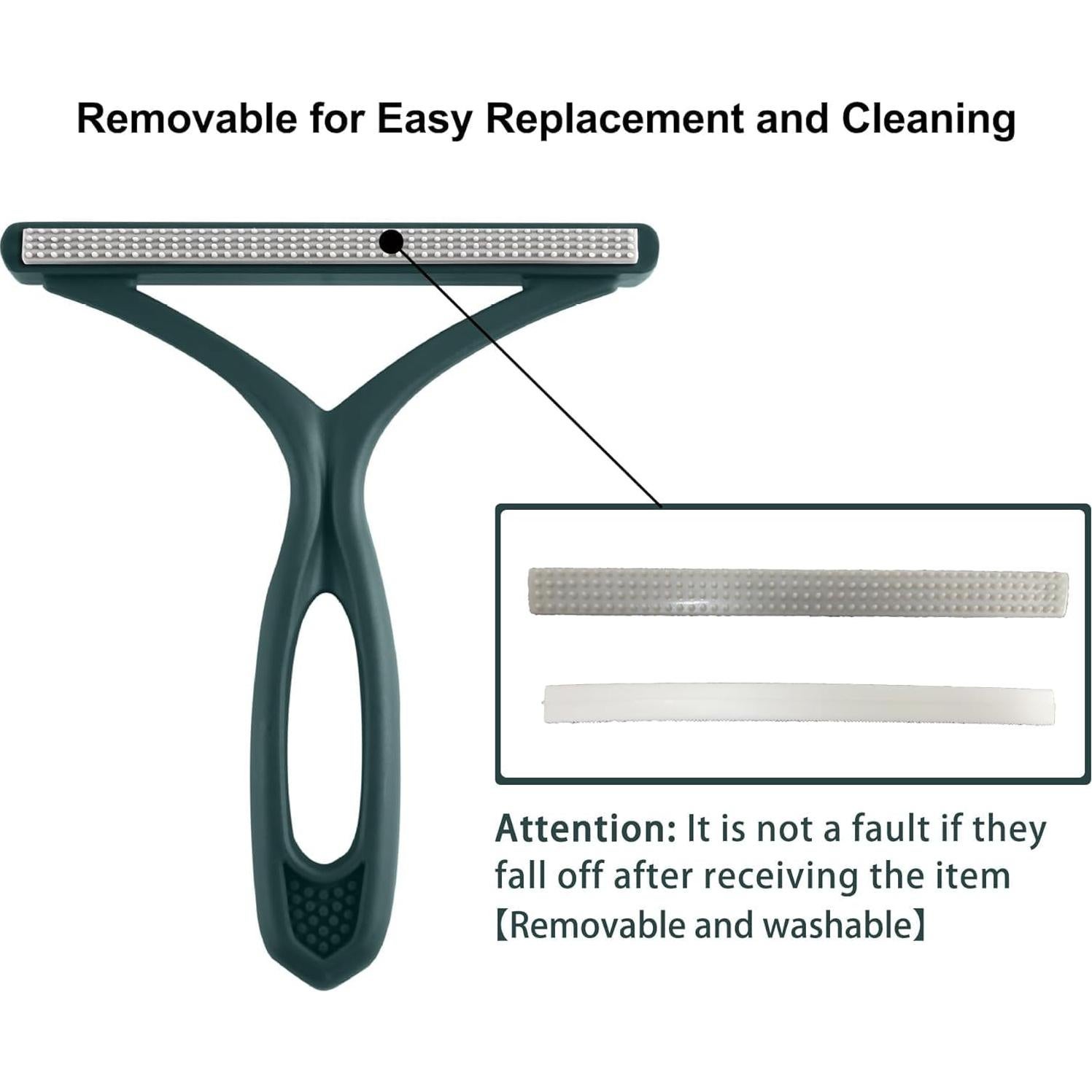 Removedor de Pelo de Mascota ROAKFONK 5 Piezas Portátil