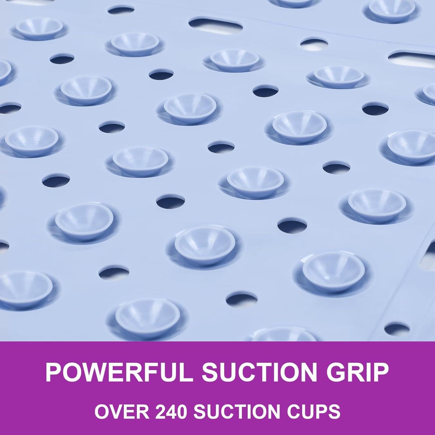 Alfombrilla de Ducha Antideslizante Reetual XL Aqua 68.58x68.58 cm