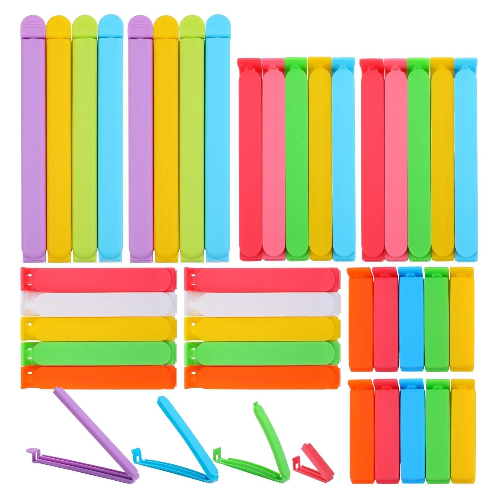 38 Clips de Sellado de Plástico ANPHSIN para Alimentos