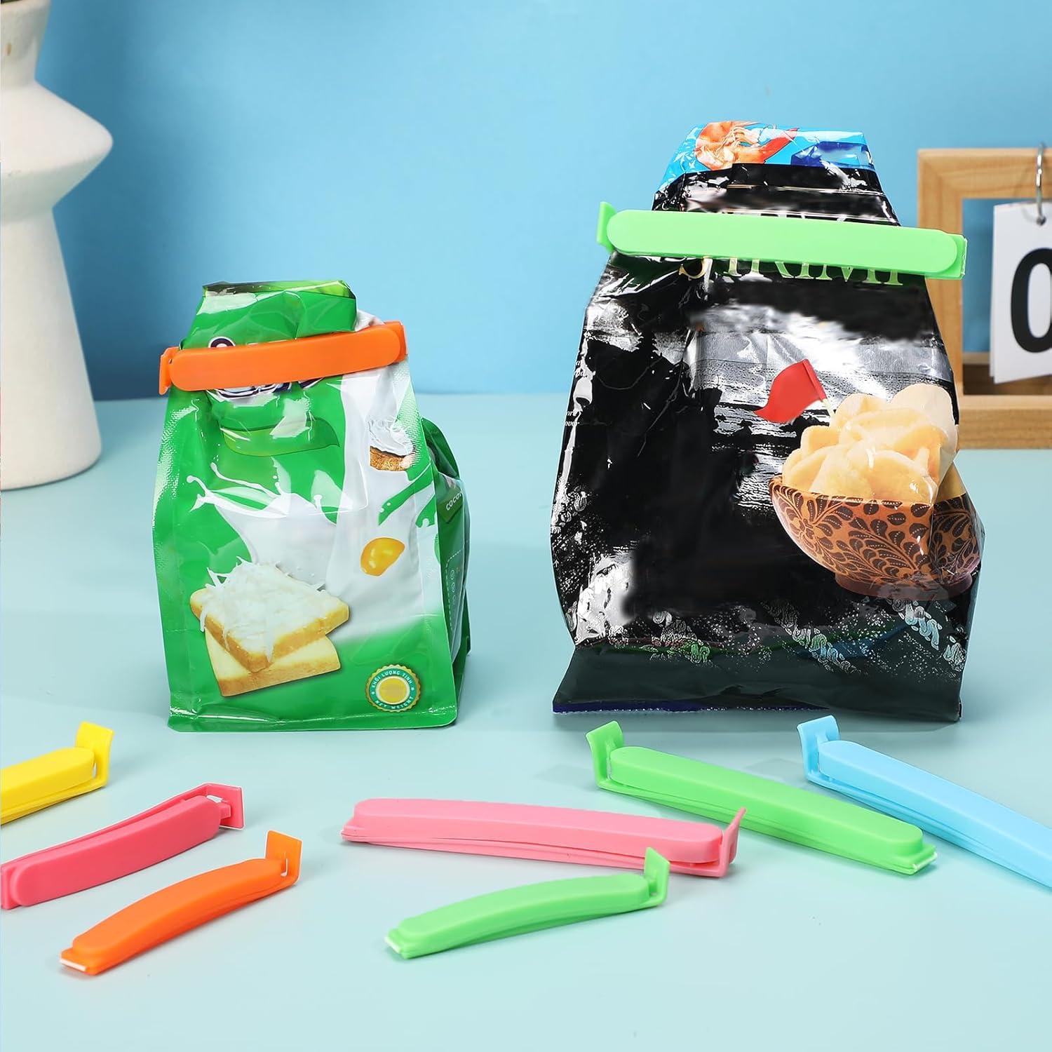 38 Clips de Sellado de Plástico ANPHSIN para Alimentos