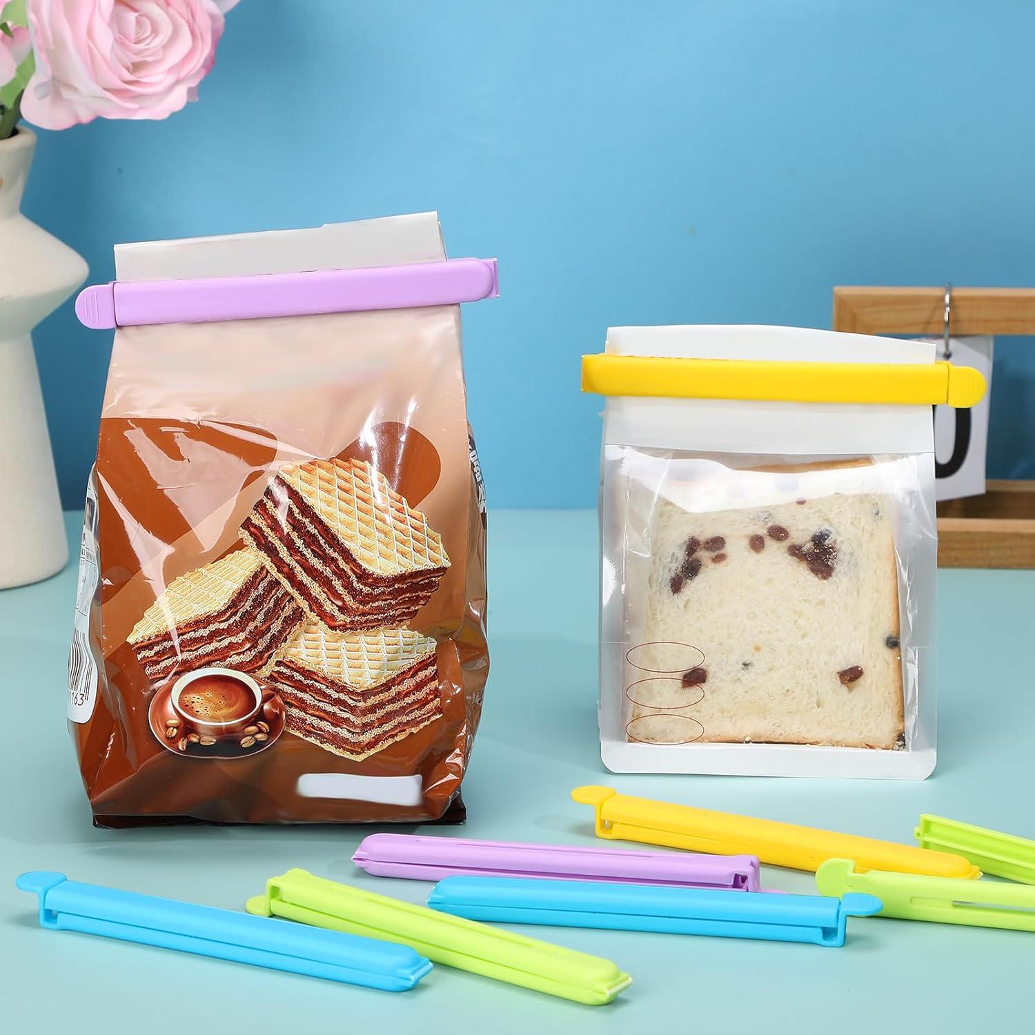 38 Clips de Sellado de Plástico ANPHSIN para Alimentos