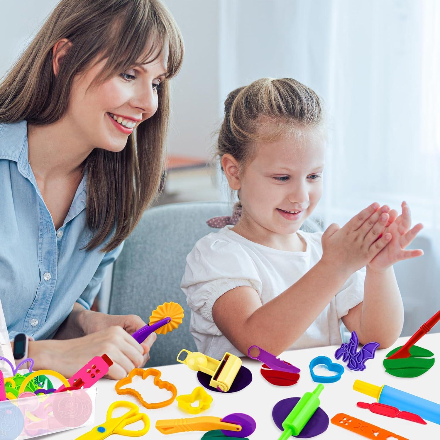 Kit de Herramientas de Playdough 44 Piezas Oun Nana