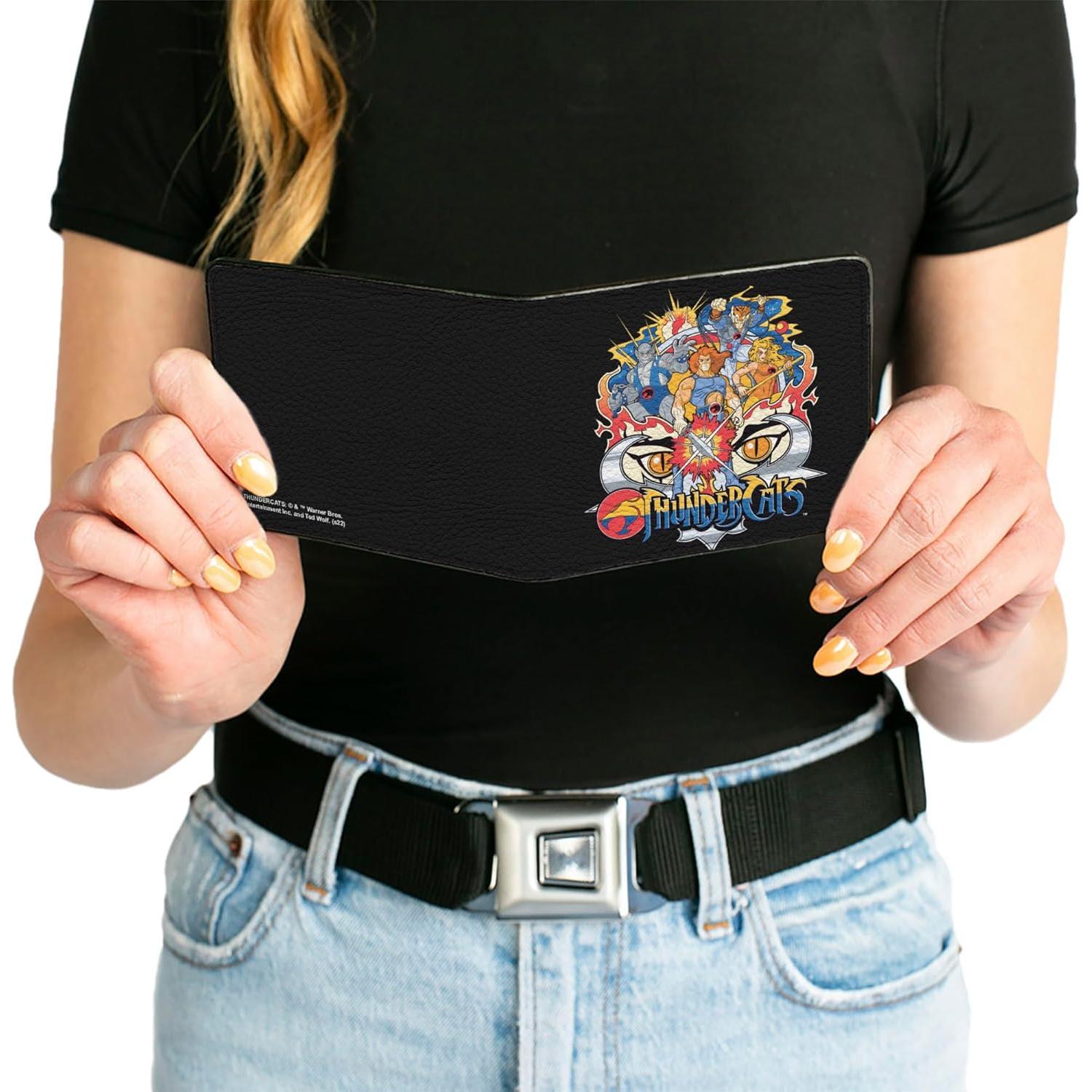 Billetera Bifold Buckle-Down ThunderCats Cuero Vegano