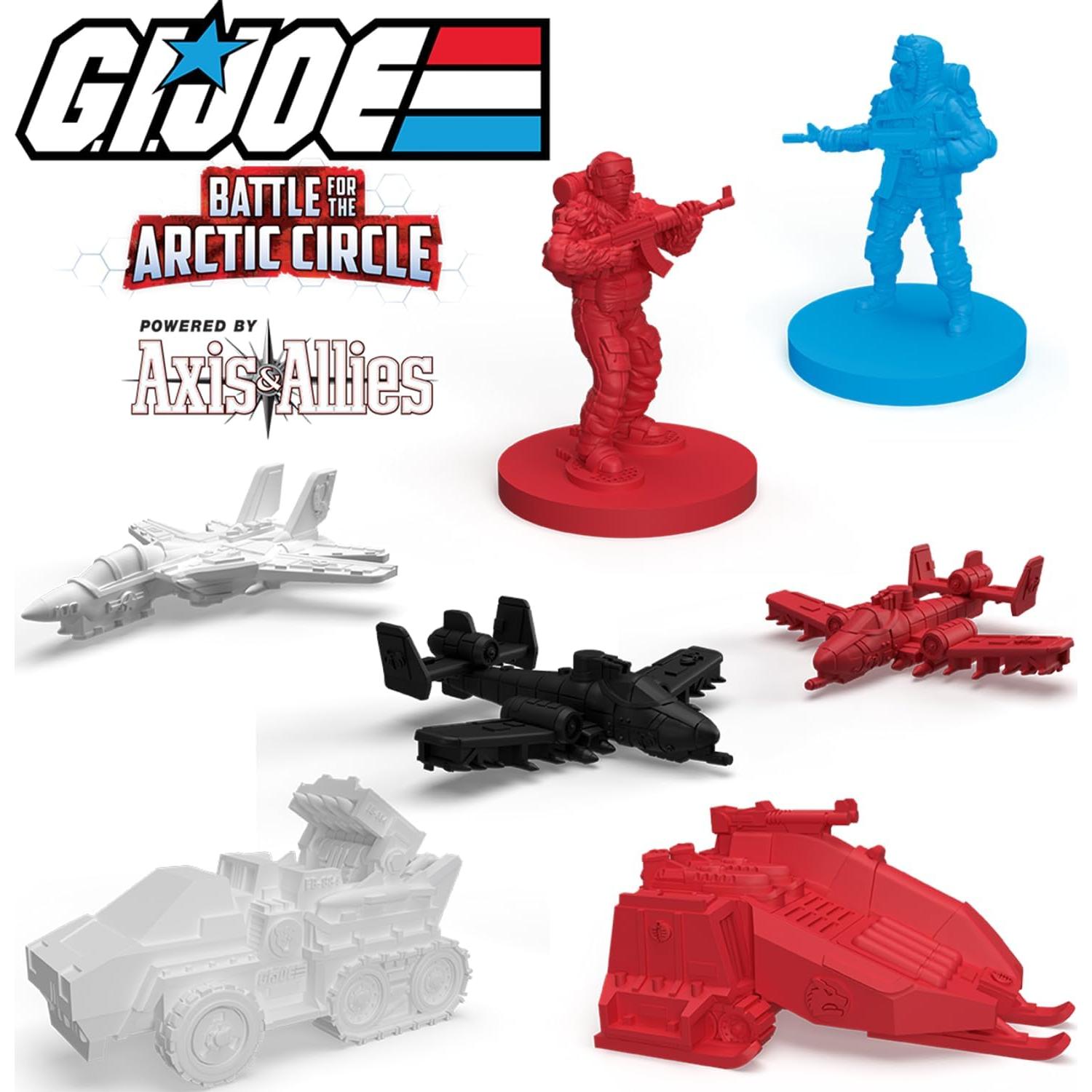 Juego de Mesa G.I. Joe Renegade Batalla Ártico 2-4 Jugadores