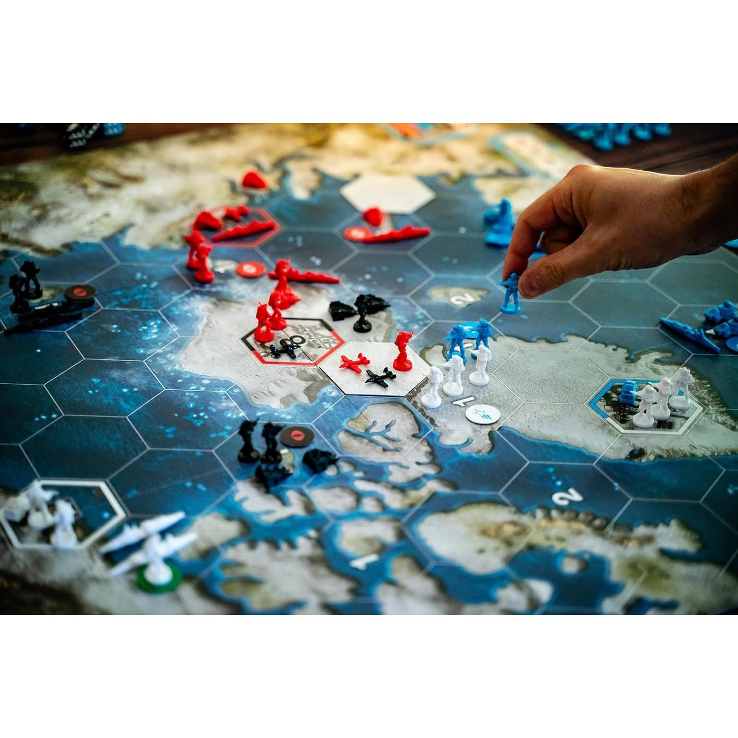 Juego de Mesa G.I. Joe Renegade Batalla Ártico 2-4 Jugadores