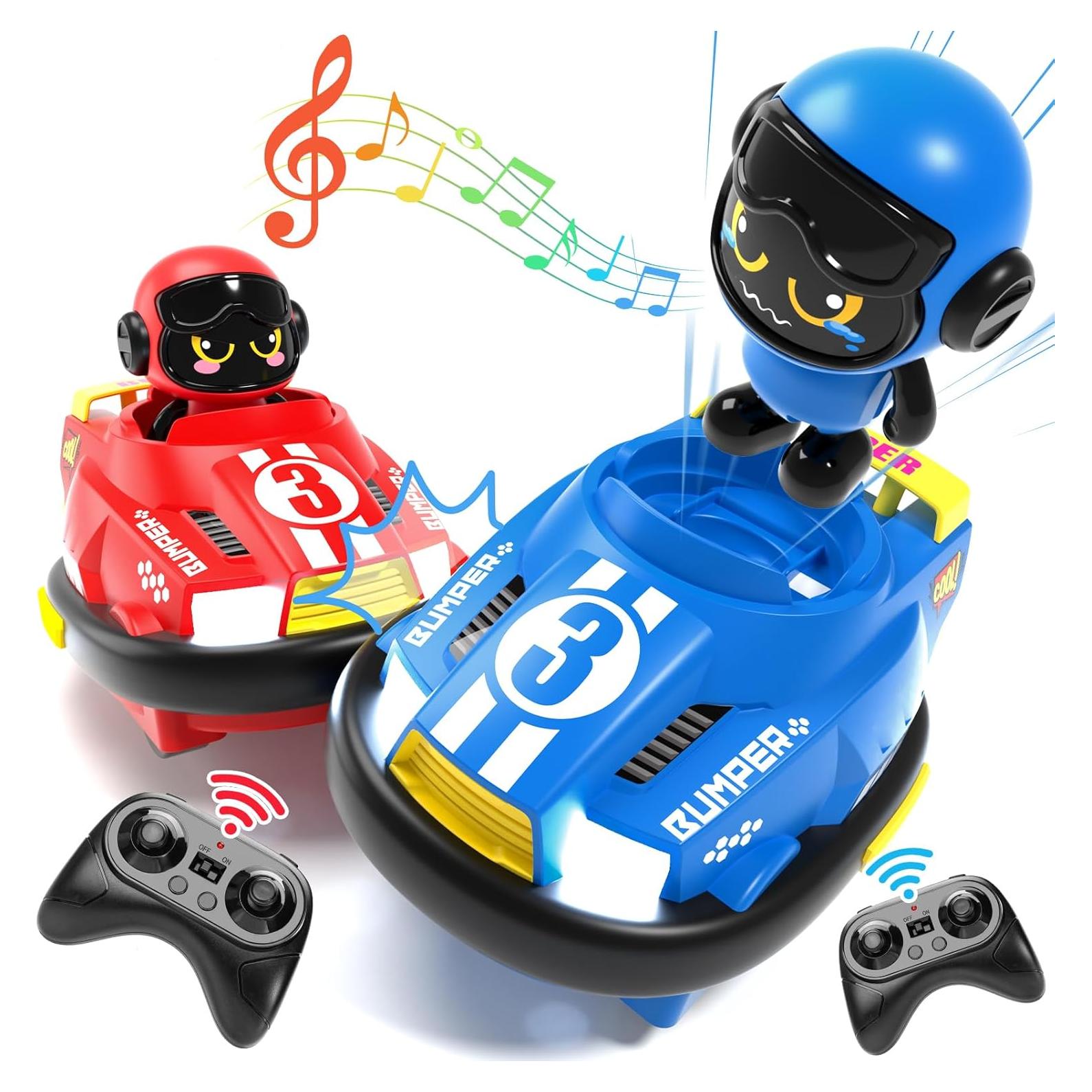 Paquete de 2 Coches RC Bessome para Niños 3-8 Años