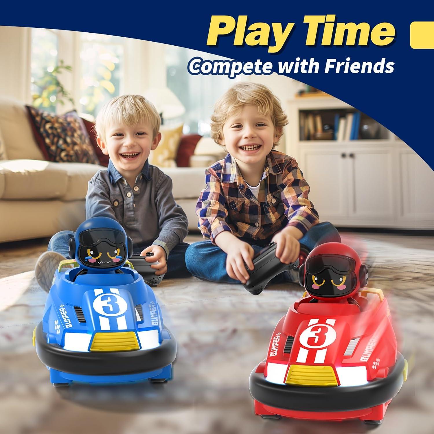 Paquete de 2 Coches RC Bessome para Niños 3-8 Años