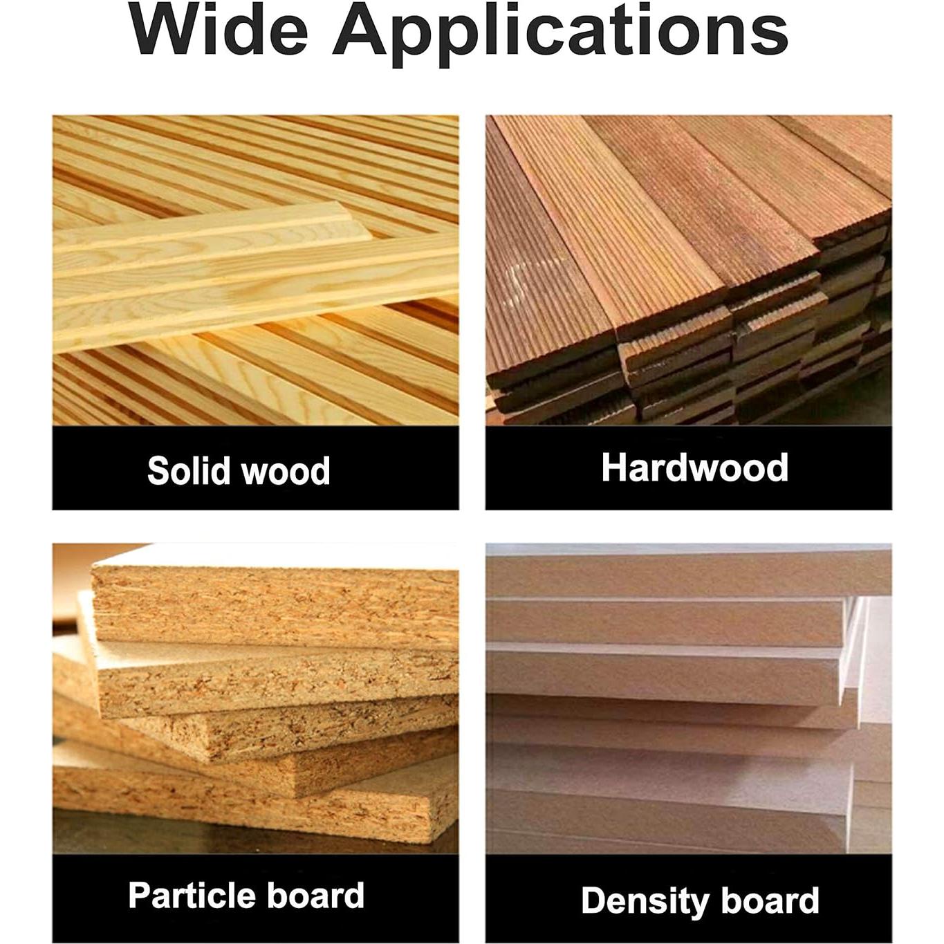 Juego de 2 Fresas de Lengüeta y Ranura Wenzhou 0,64 cm Vástago