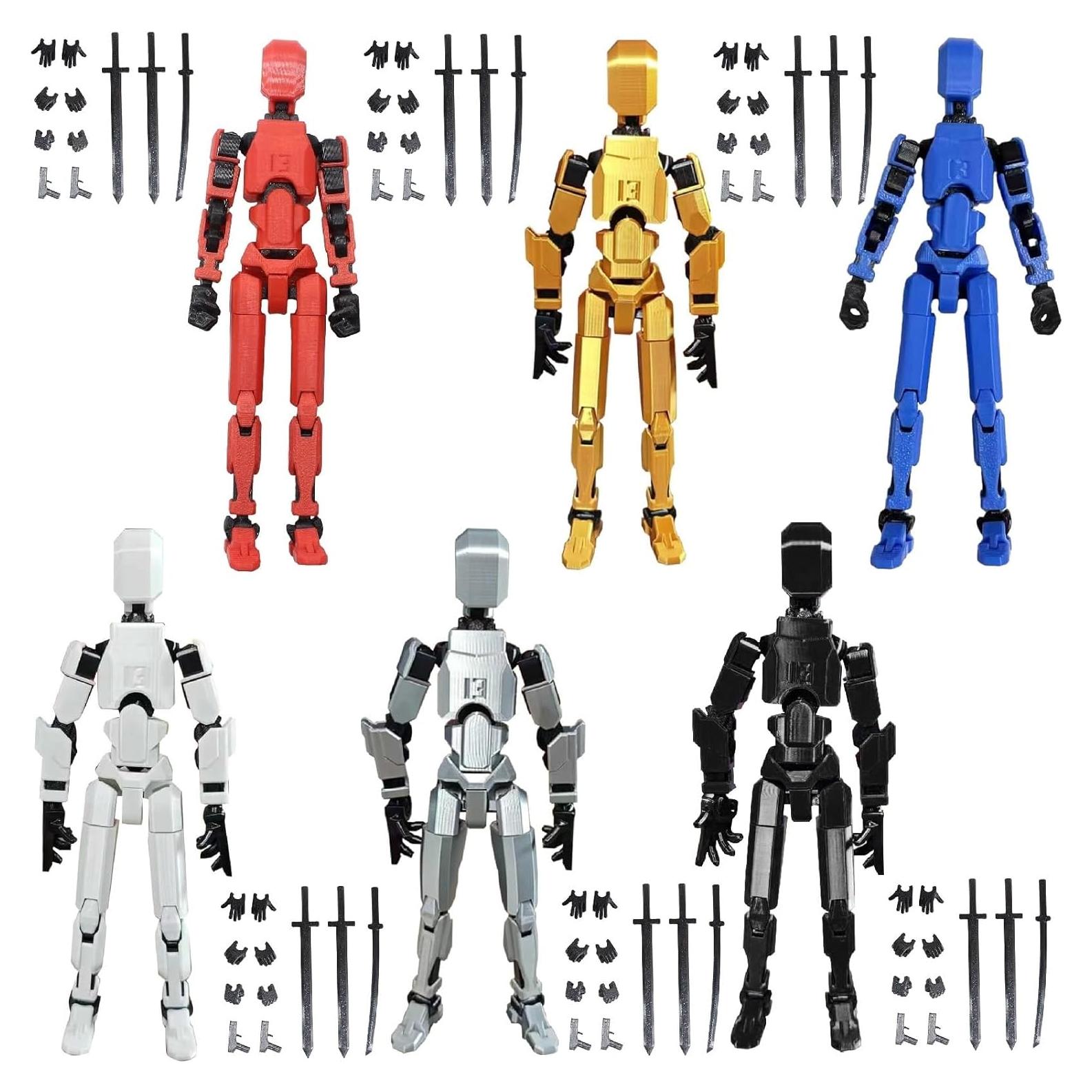 Figura de Acción T13 Titan 13 Preensamblada 4 Piezas