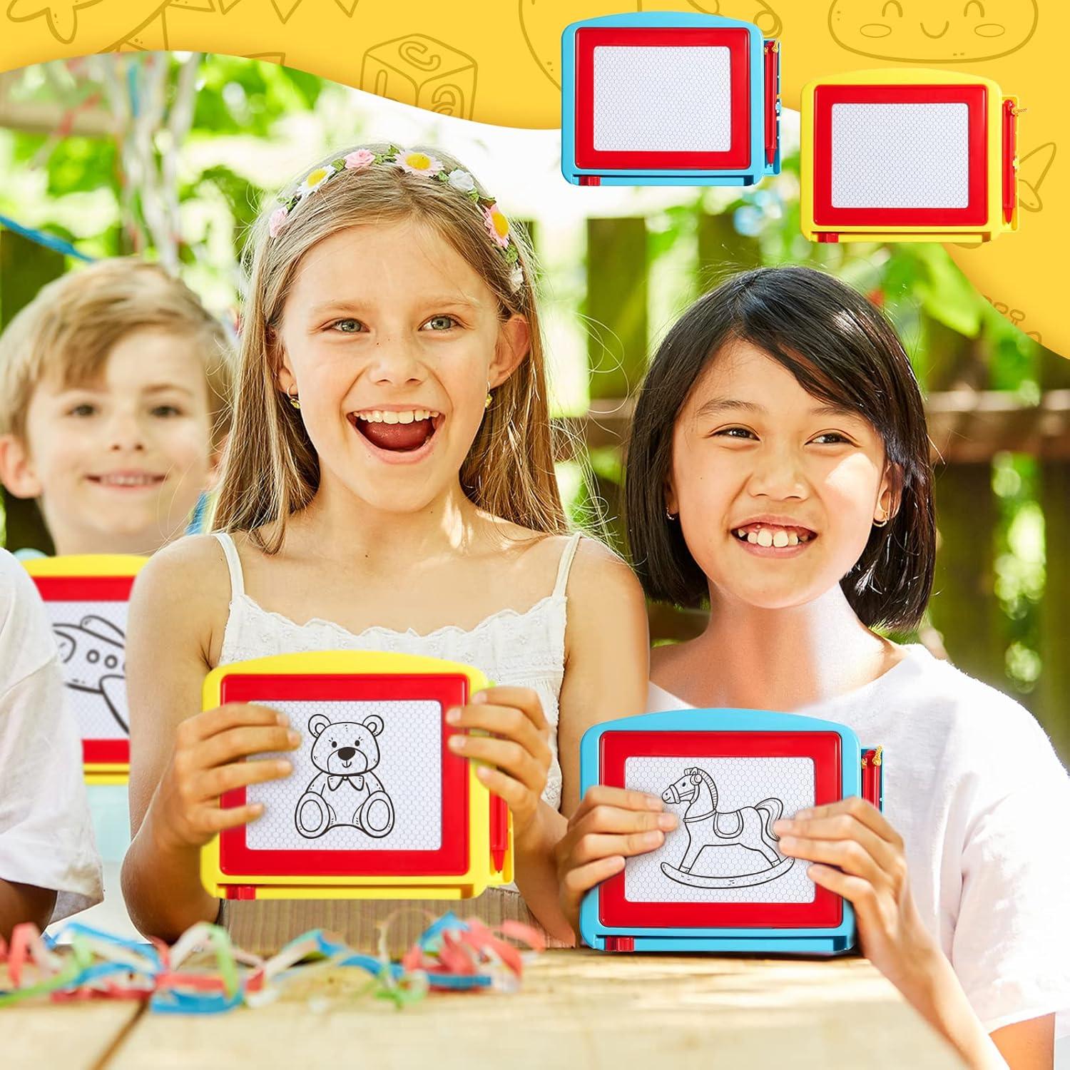 24 Mini Pizarras Magnéticas Tinlade 15x12 cm para Niños