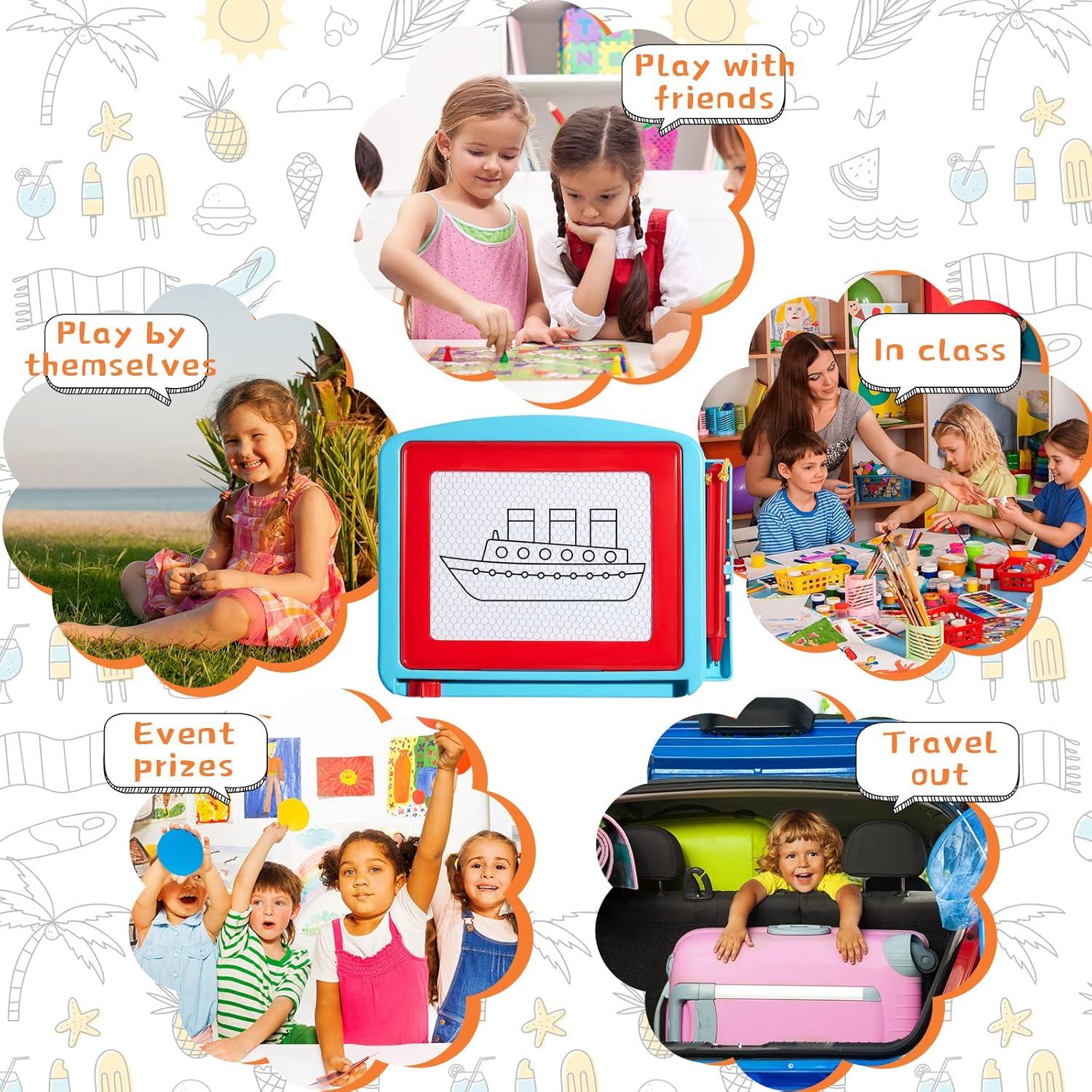 24 Mini Pizarras Magnéticas Tinlade 15x12 cm para Niños