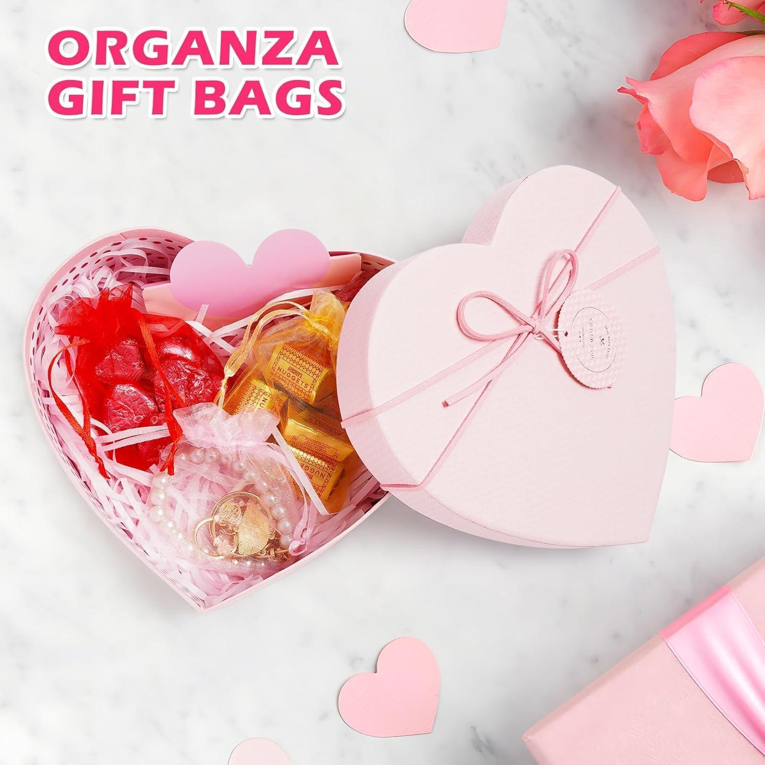 Bolsas de Organza ANZUKU 50 Unidades 7.62x10.16 cm Multicolor