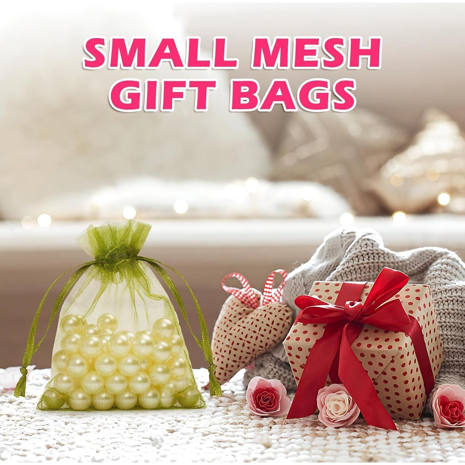 Bolsas de Organza ANZUKU 50 Unidades 7.62x10.16 cm Multicolor