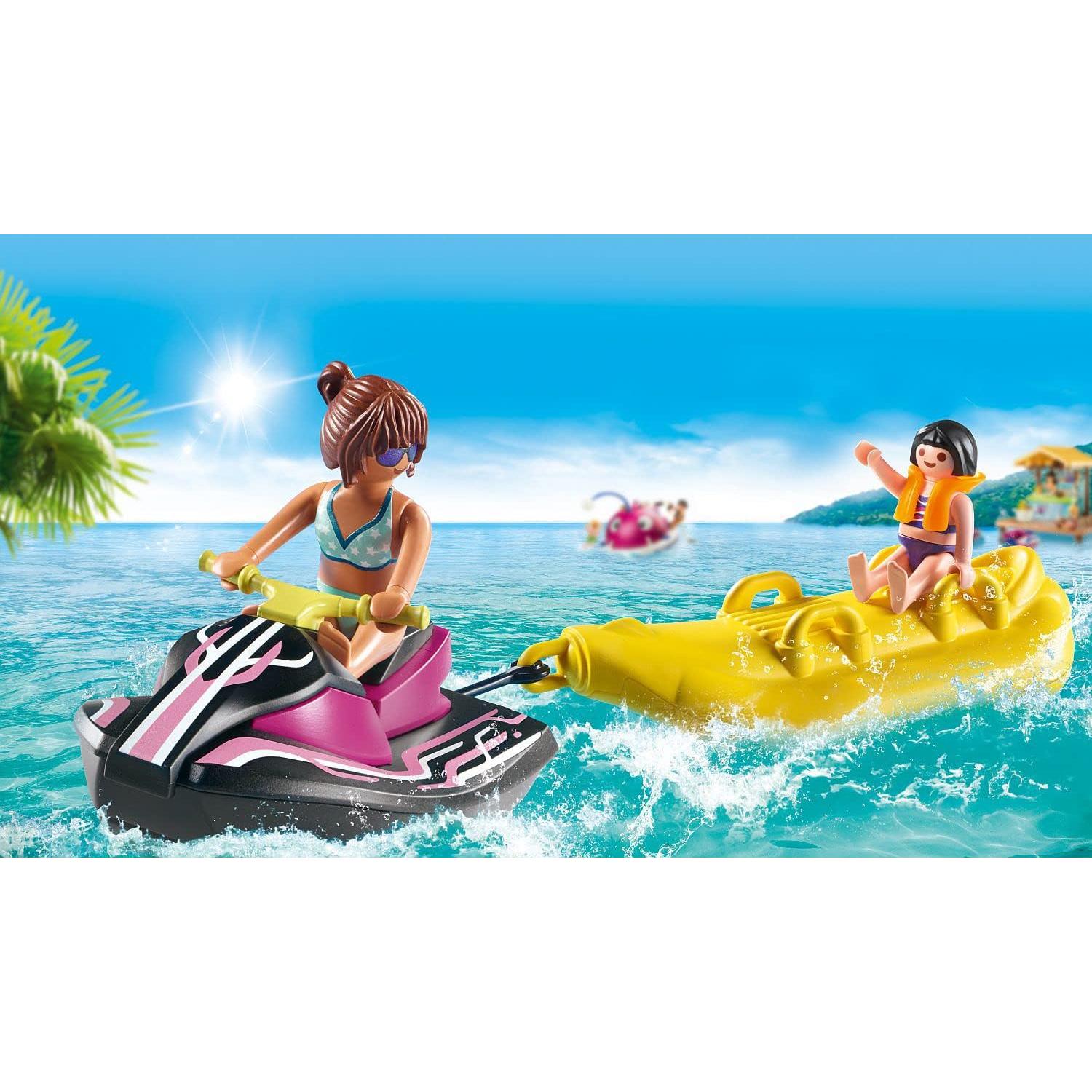Paquete Inicial PLAYMOBIL Moto de Agua y Banana Boat