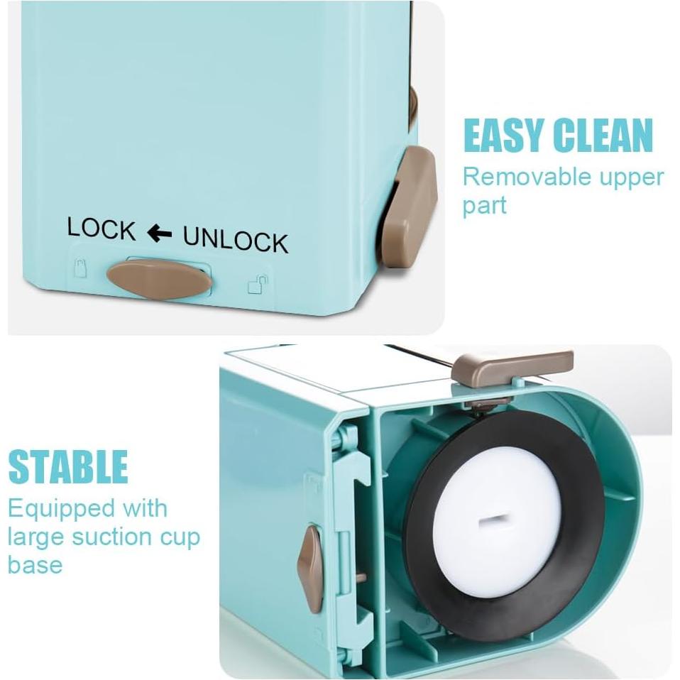 Espiralizador de Verduras Badelite 4 en 1 Manual Azul