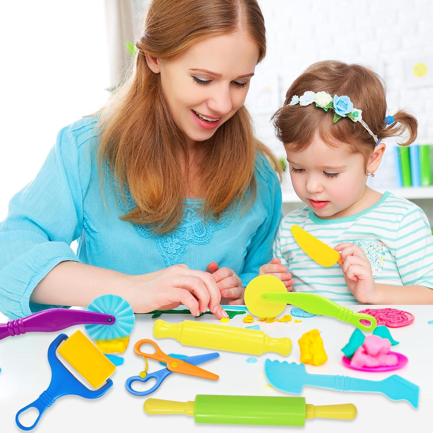 Juego de Herramientas de Plastilina LCY WEDSHI 9 Piezas