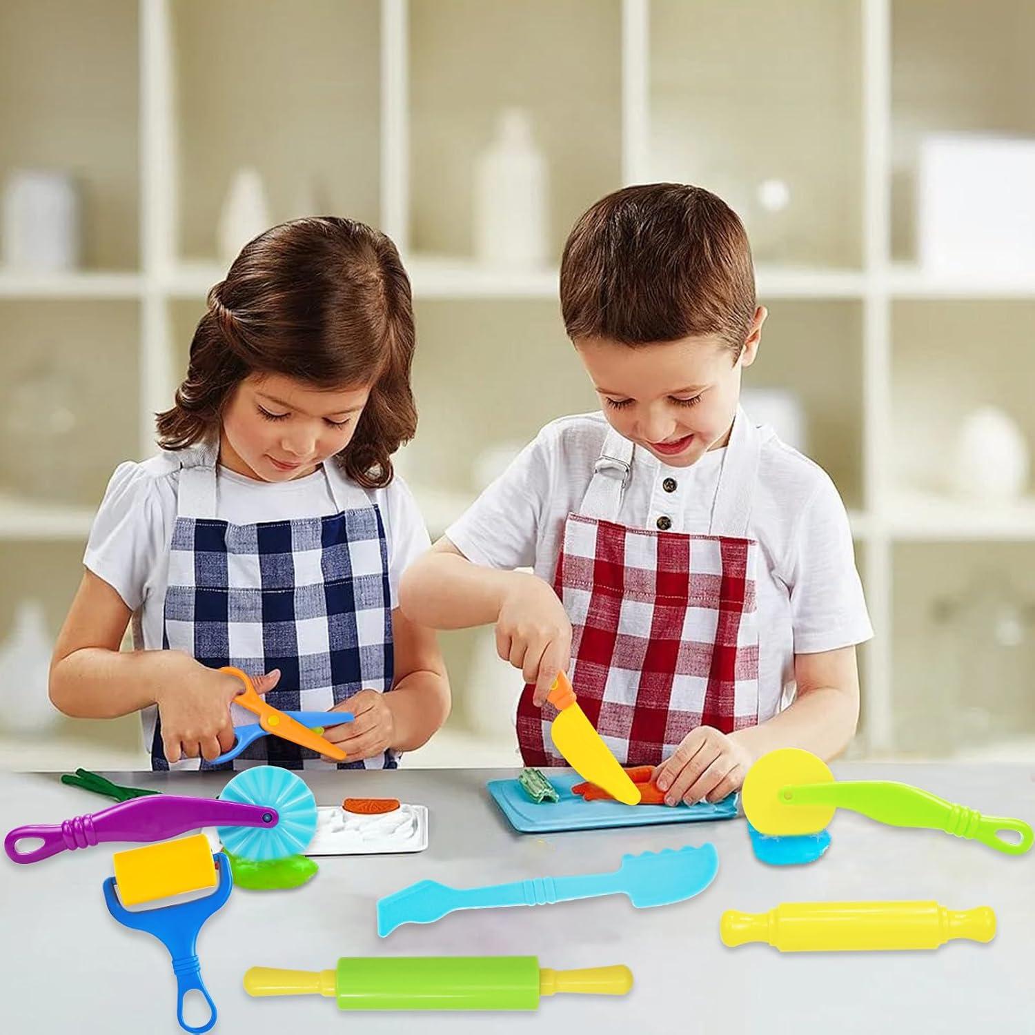 Juego de Herramientas de Plastilina LCY WEDSHI 9 Piezas