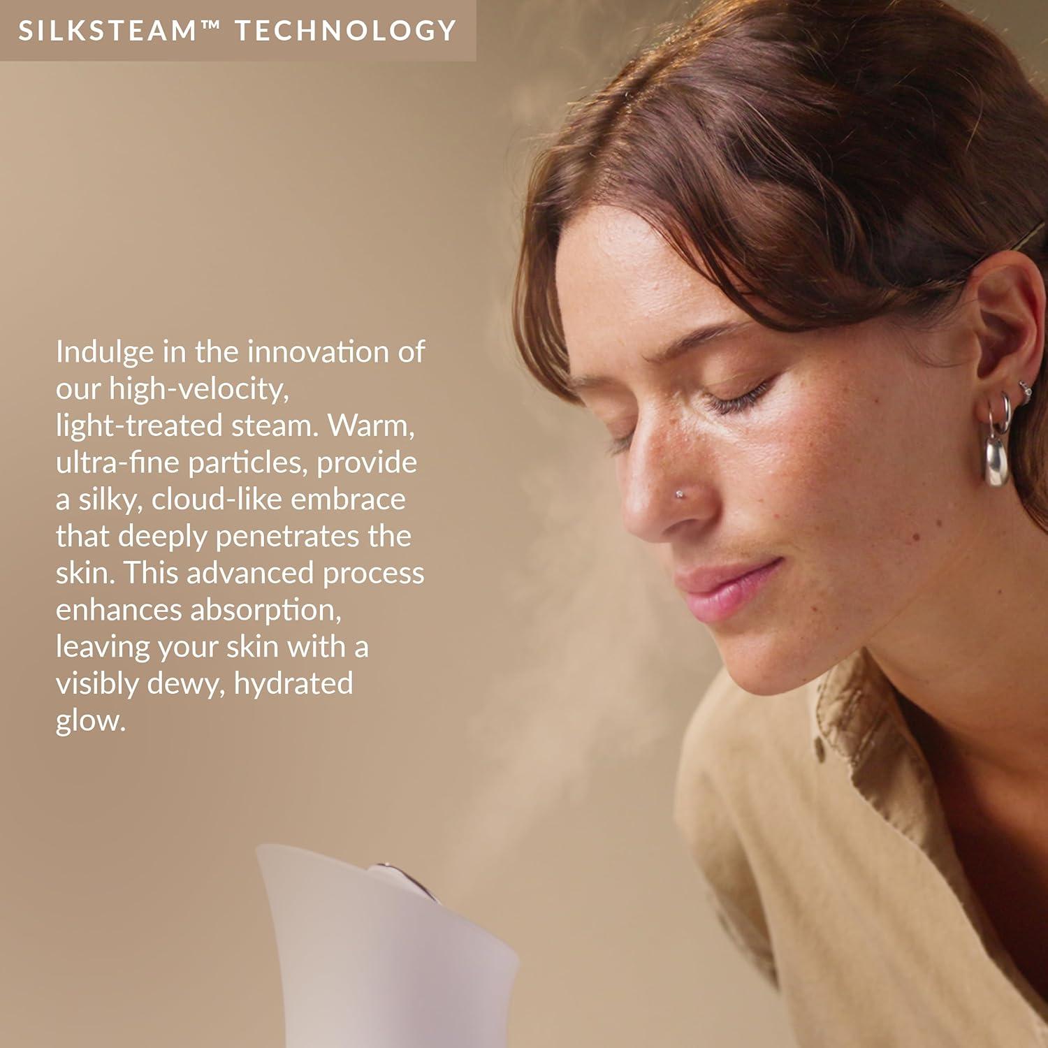 Vaporizador Facial PMD SilkSteam Pro - Spa en Casa - Blanco