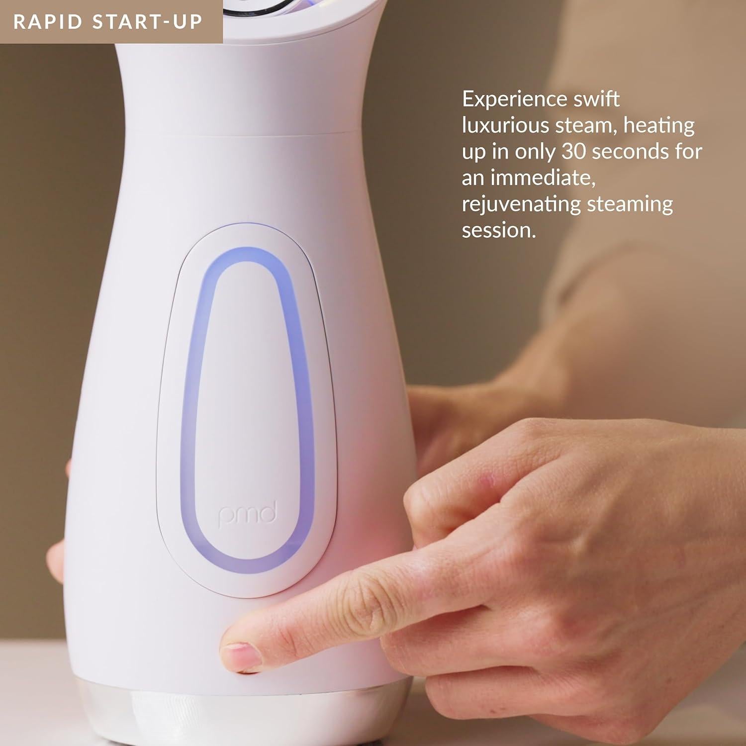 Vaporizador Facial PMD SilkSteam Pro - Spa en Casa - Blanco